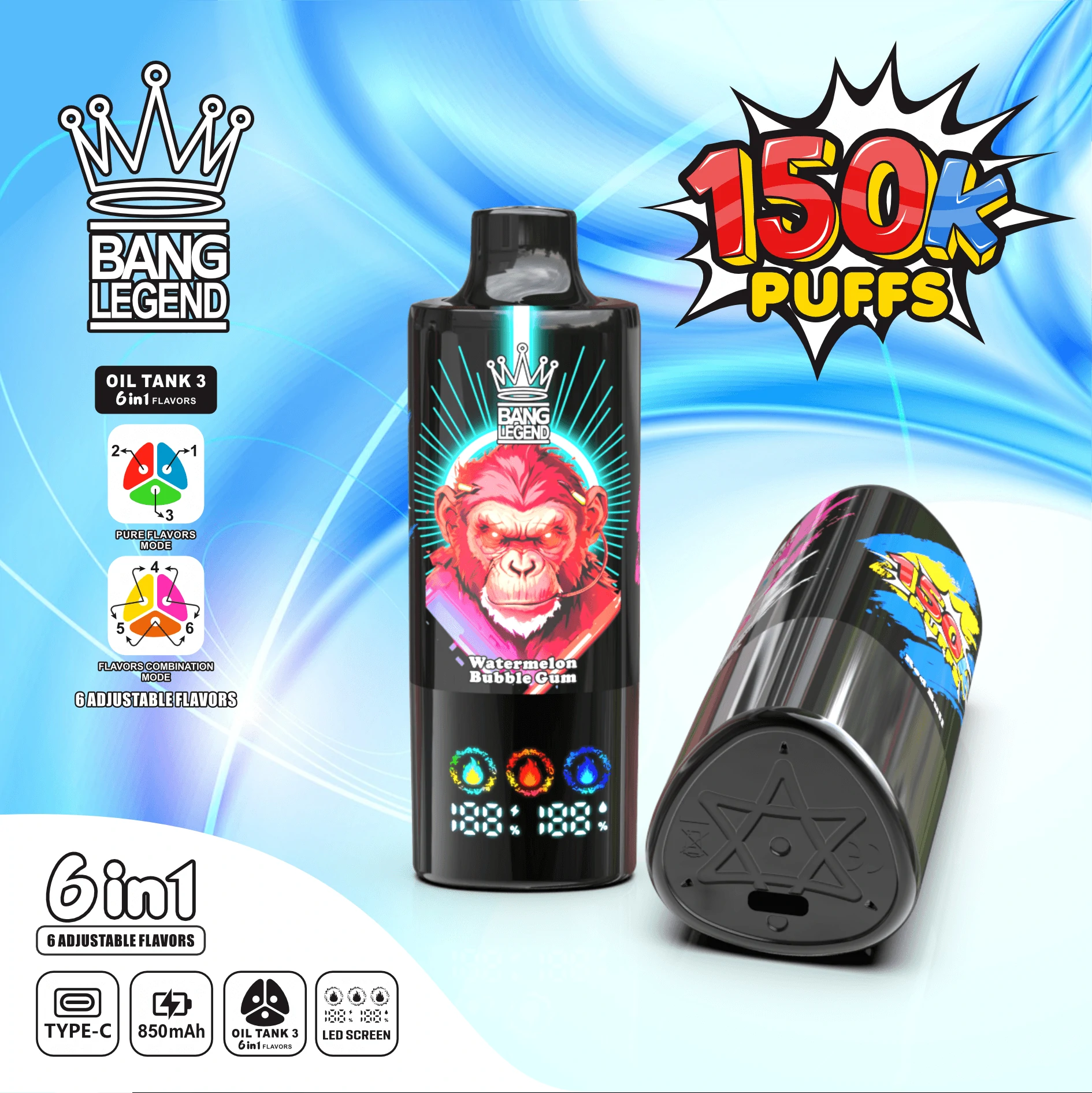 Bang Legend 150000 150K Svapo monouso - image 10