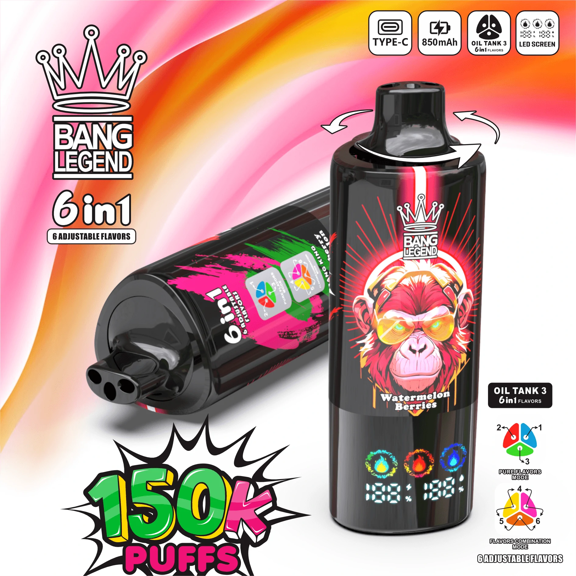 Bang Legend 150000 150K Svapo monouso - image 6