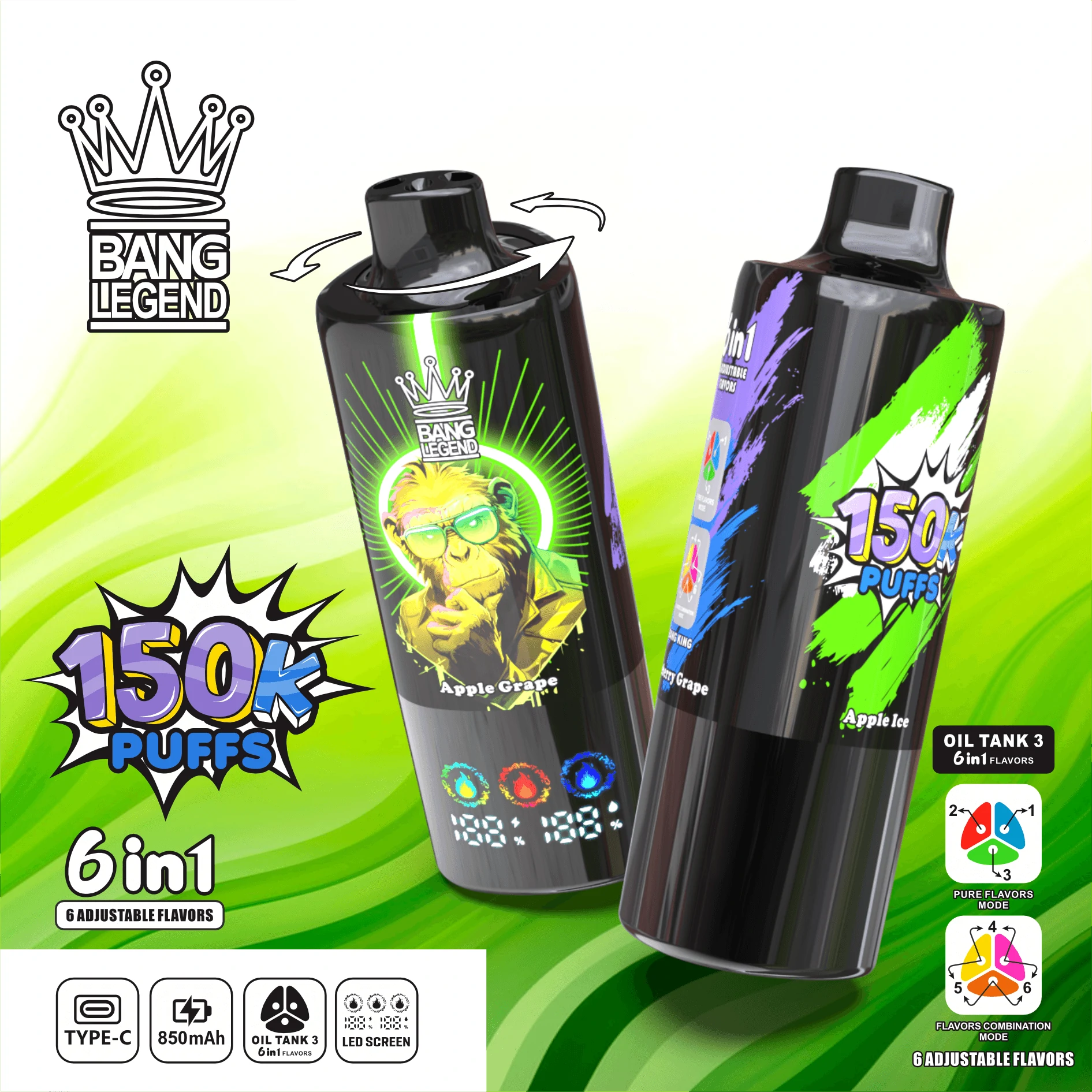 Bang Legend 150000 150K Svapo monouso - image 8