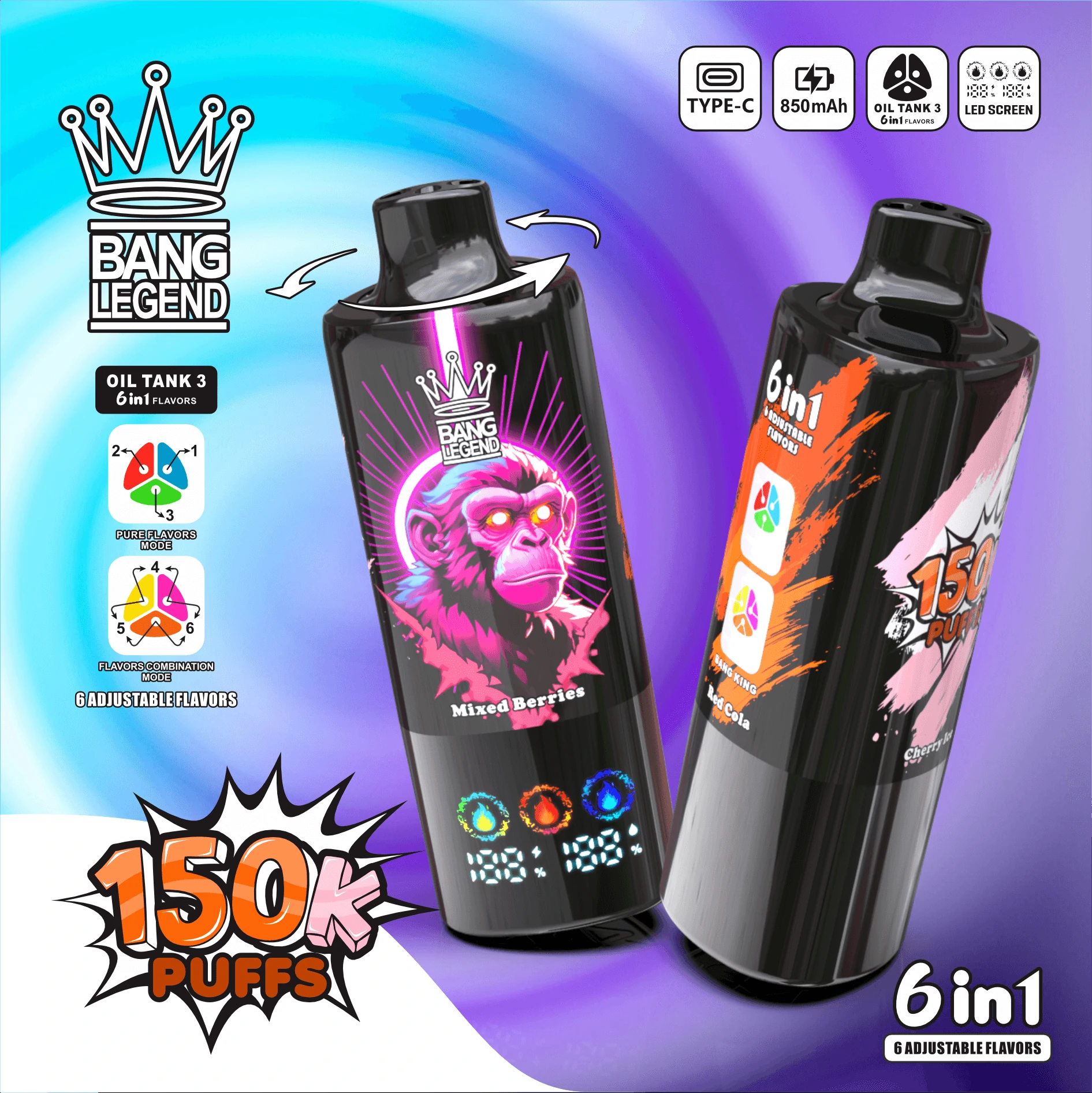 Bang Legend 150000 150K Svapo monouso - image 11
