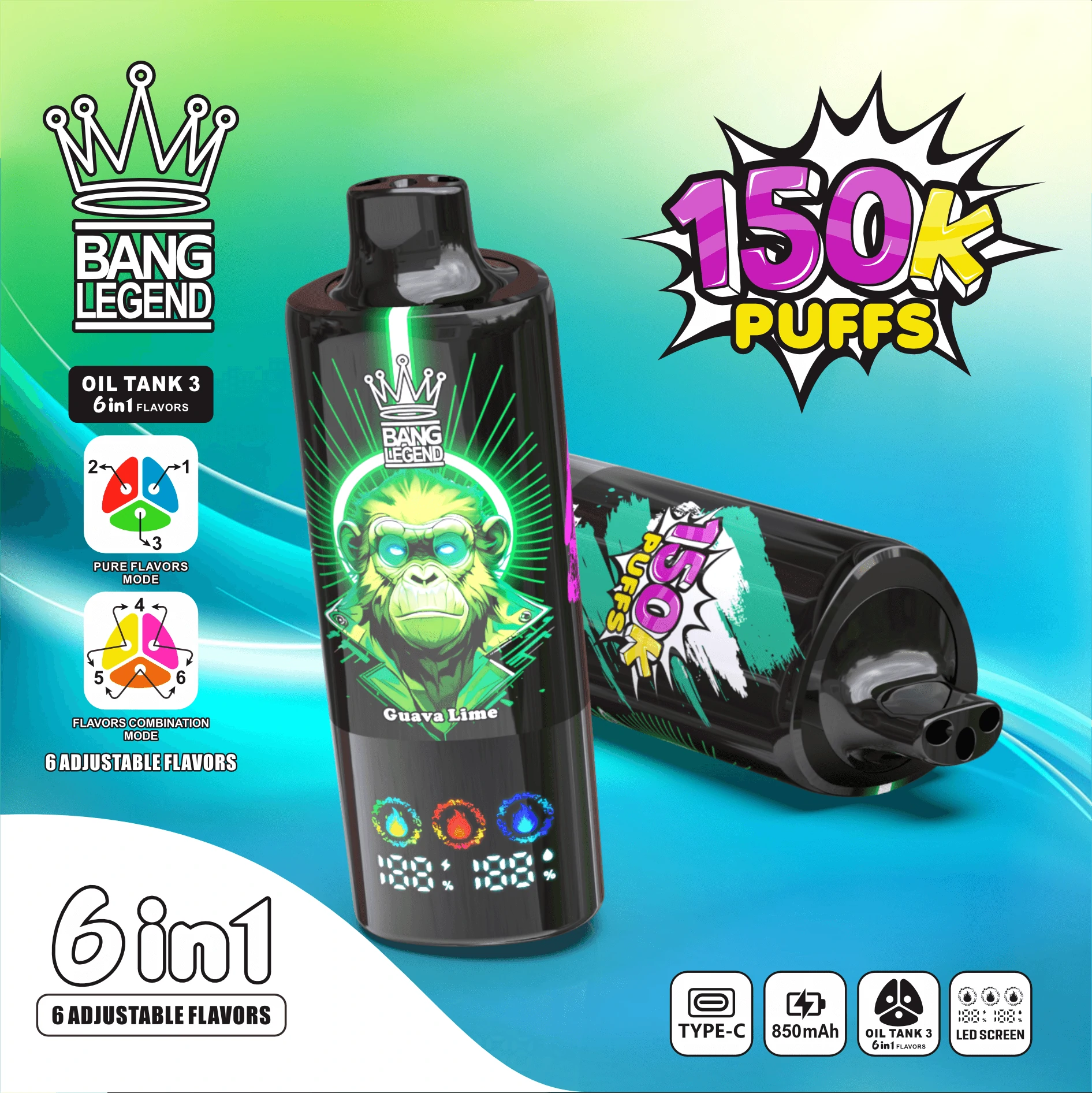 Bang Legend 150000 150K Svapo monouso - image 12