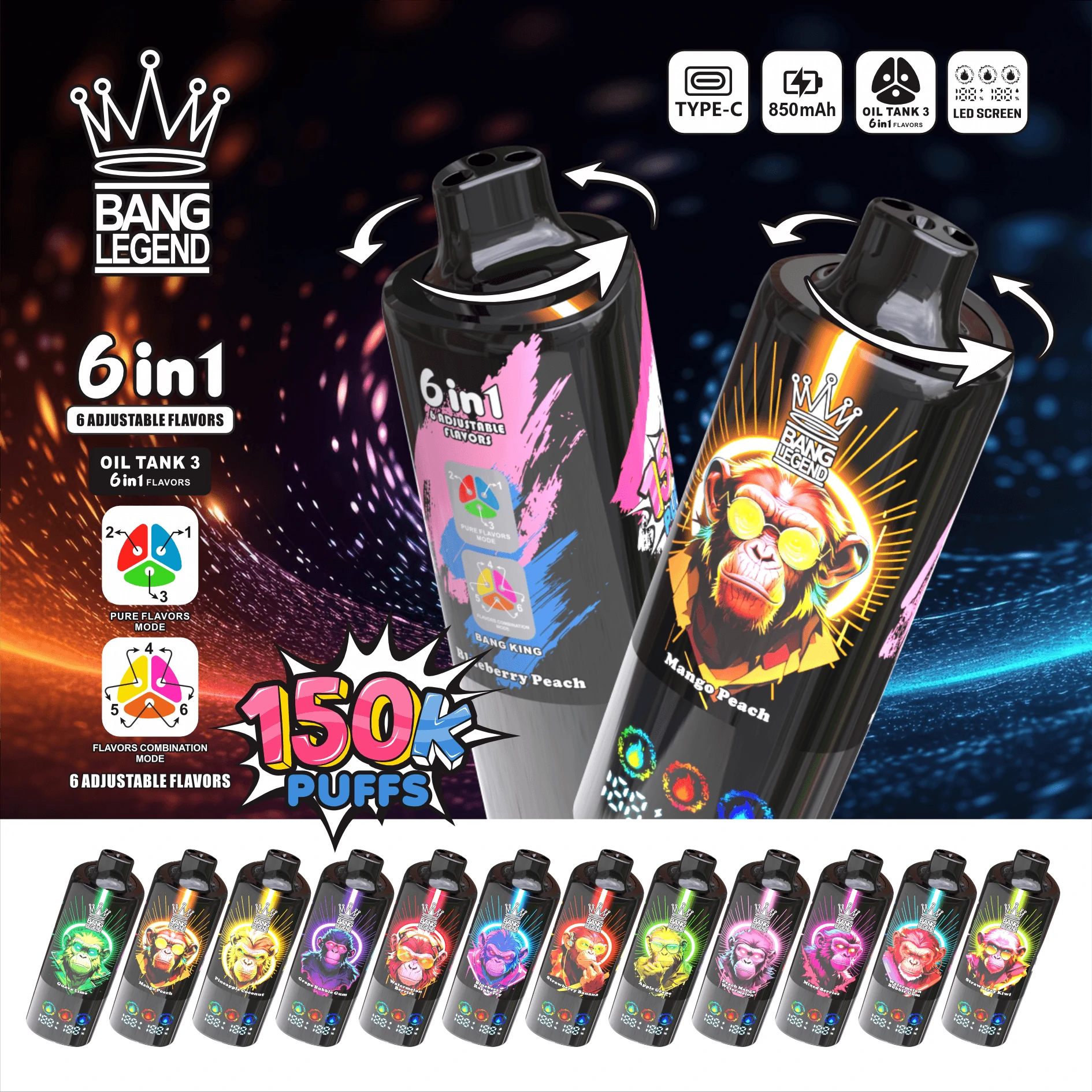 Bang Legend 150000 150K Svapo monouso - image 13