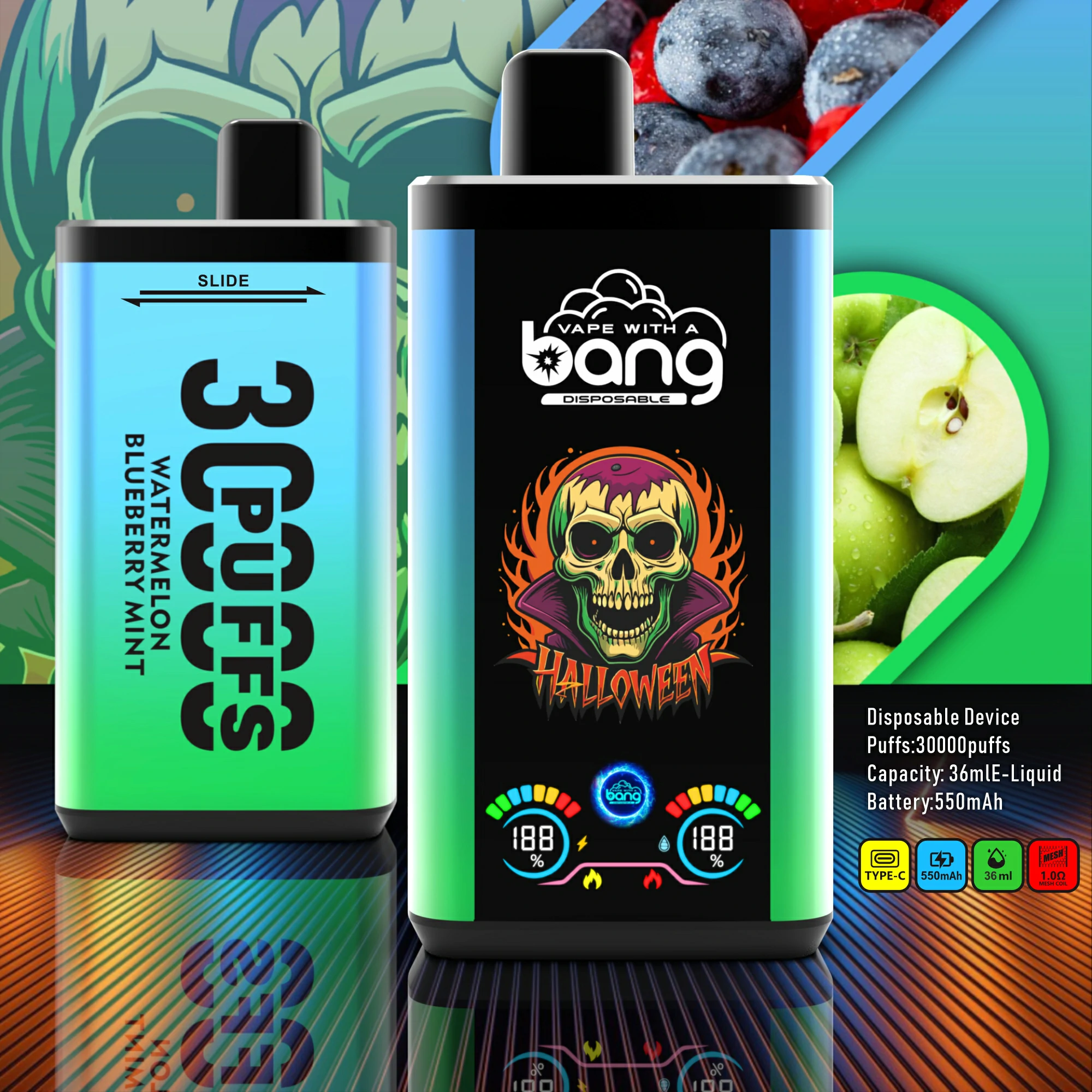 BANG B30S 30000 30K Boccate doppio gusto svapo monouso - image 2