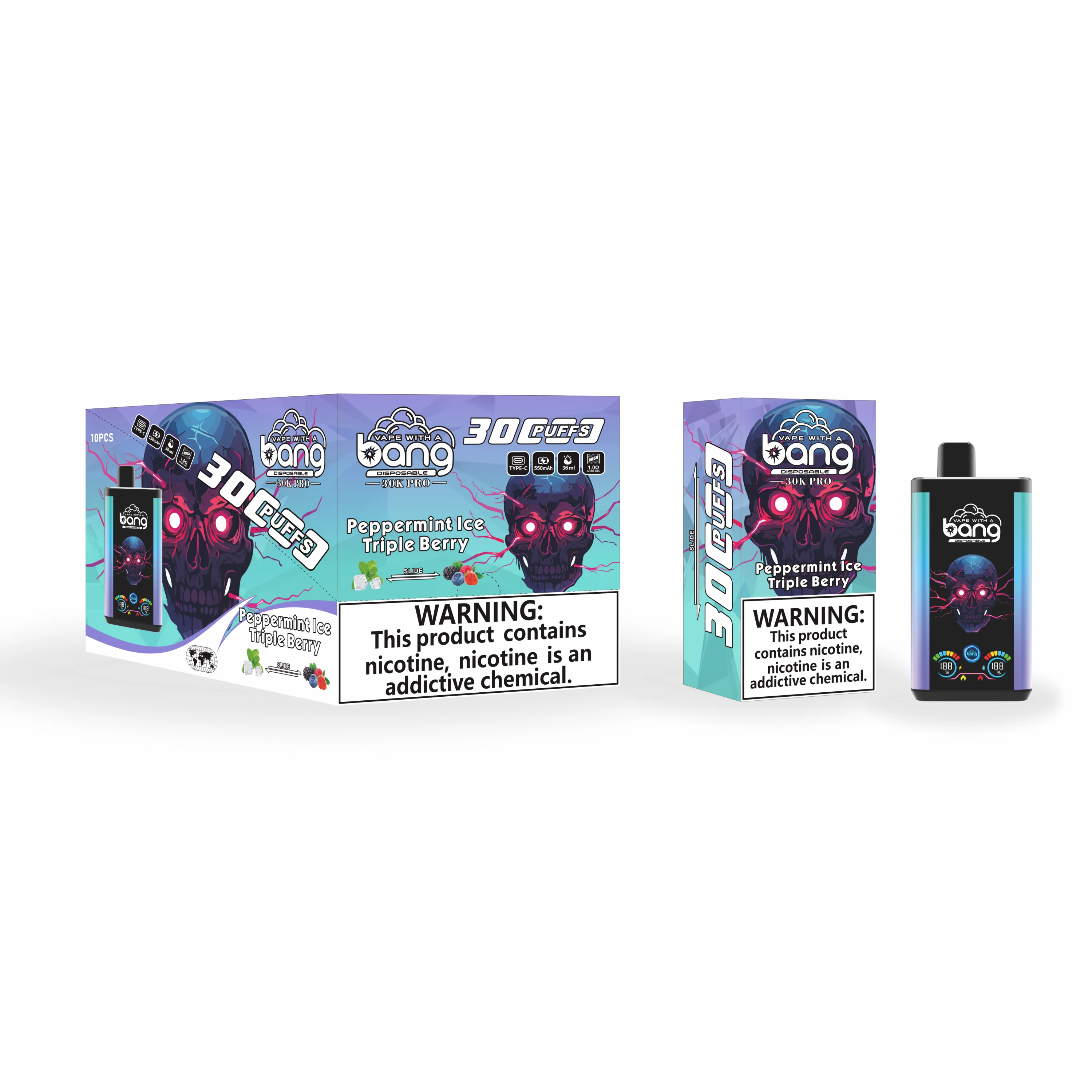 BANG B30S 30000 30K Boccate doppio gusto svapo monouso - image 9