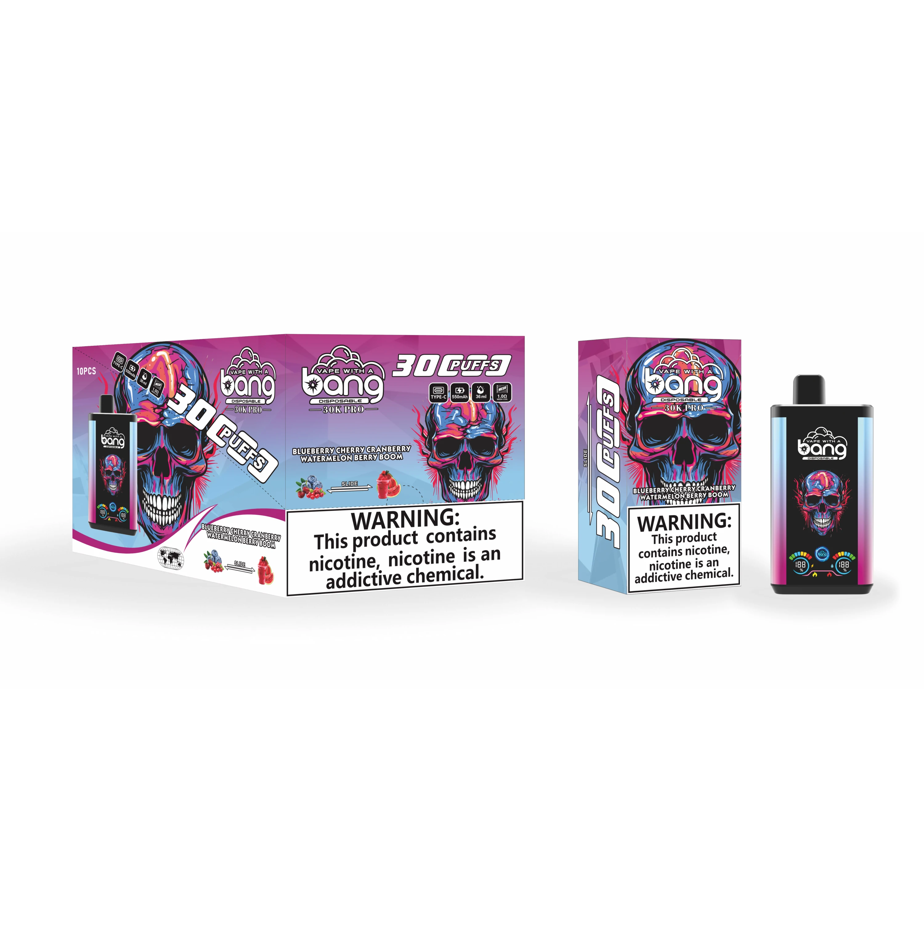 BANG B30S 30000 30K Boccate doppio gusto svapo monouso - image 10