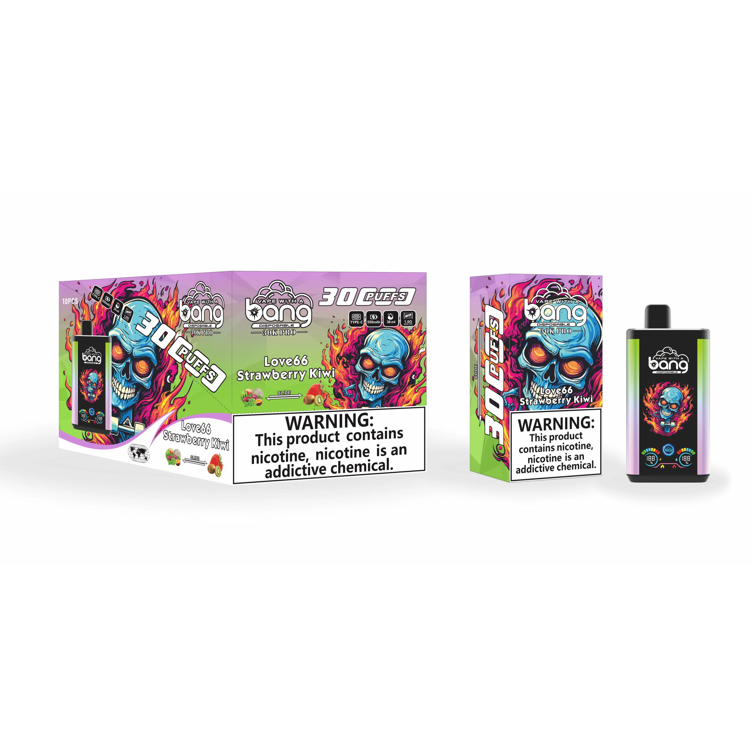 BANG B30S 30000 30K Boccate doppio gusto svapo monouso - image 12