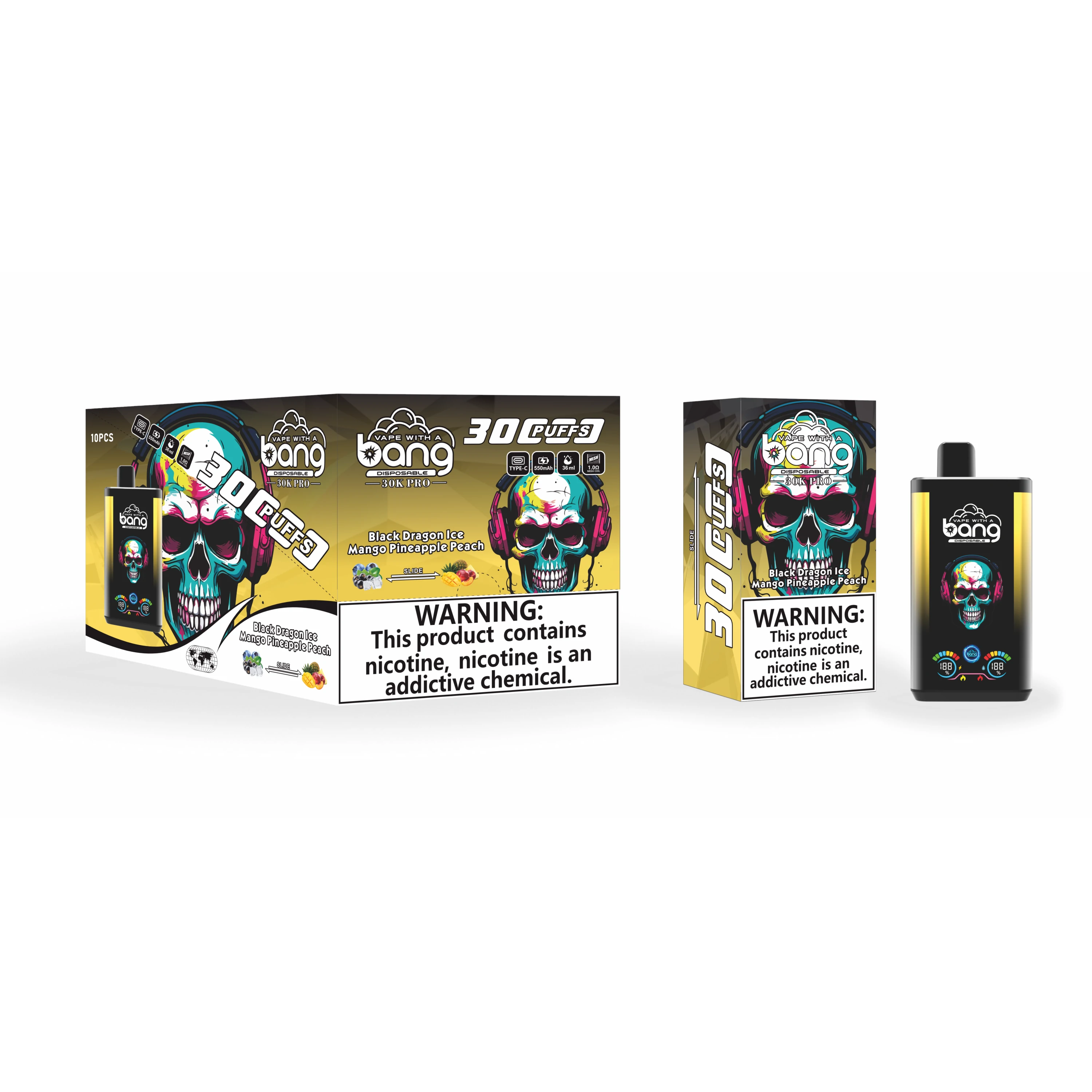 BANG B30S 30000 30K Boccate doppio gusto svapo monouso - image 13