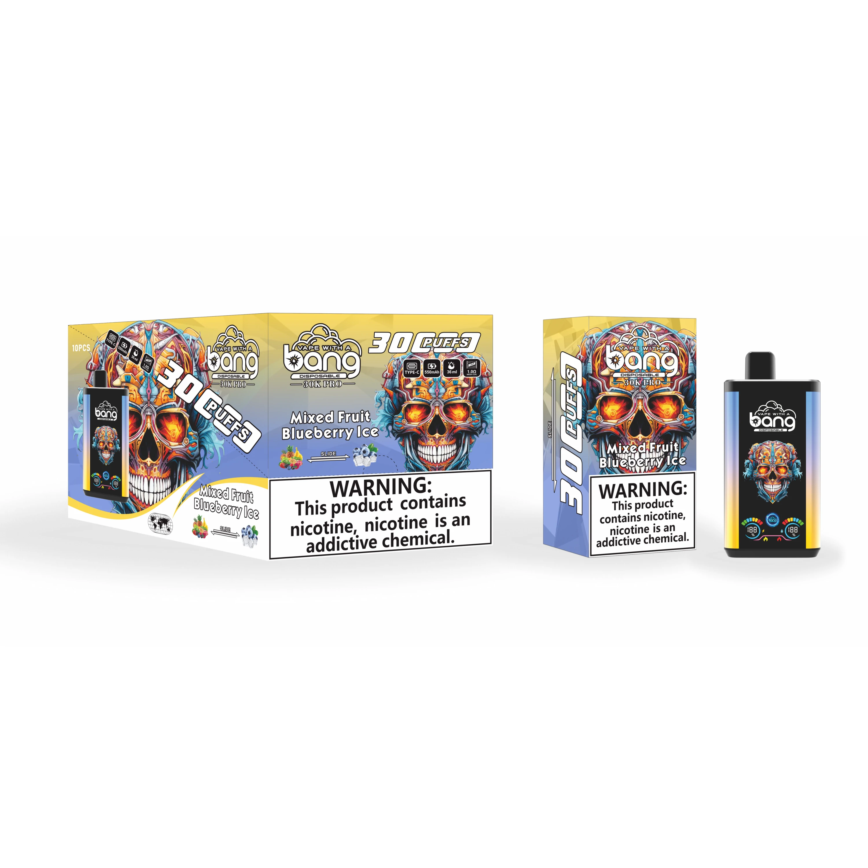 BANG B30S 30000 30K Boccate doppio gusto svapo monouso - image 17