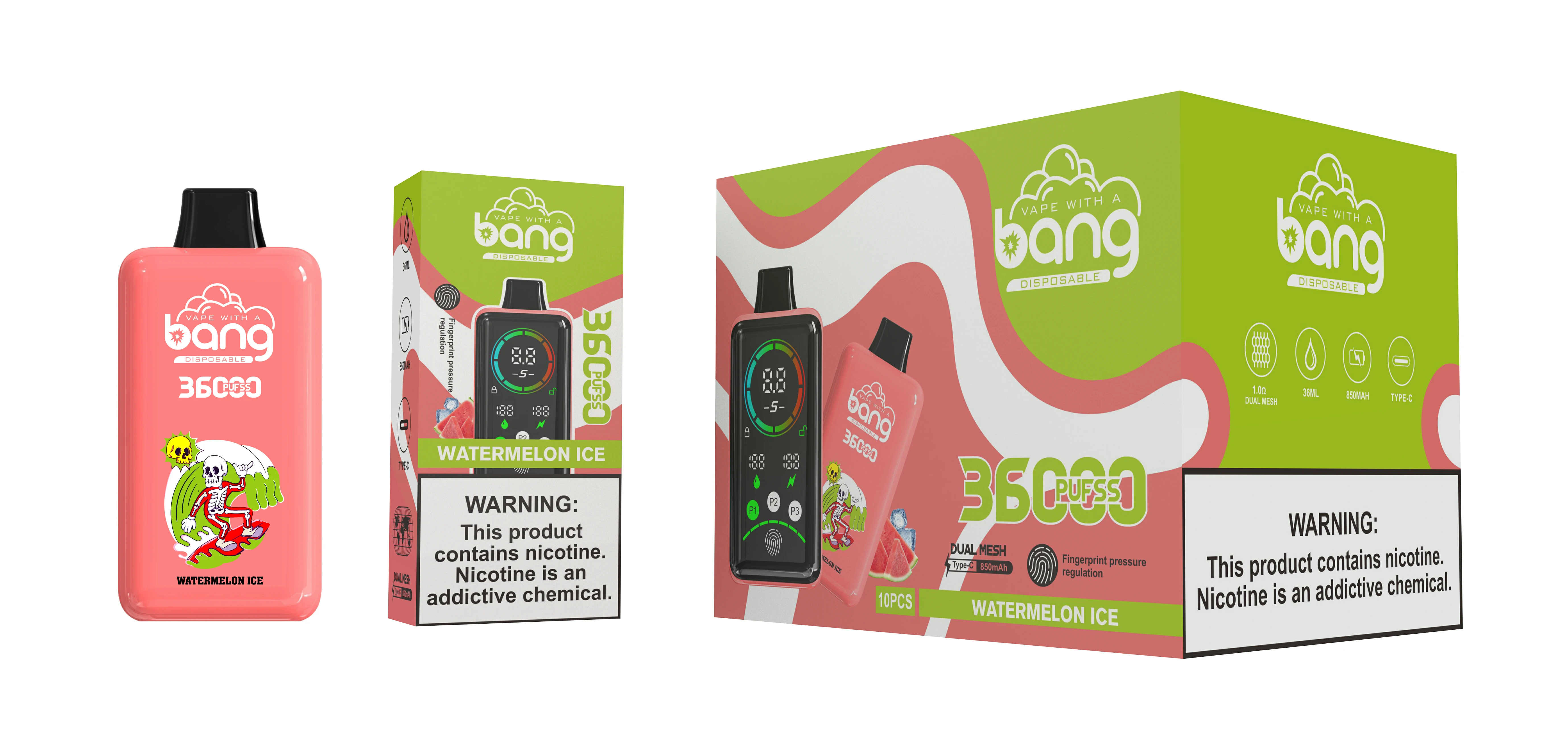 BANG 36000 36K Boccate display extra large svapo monouso - image 12