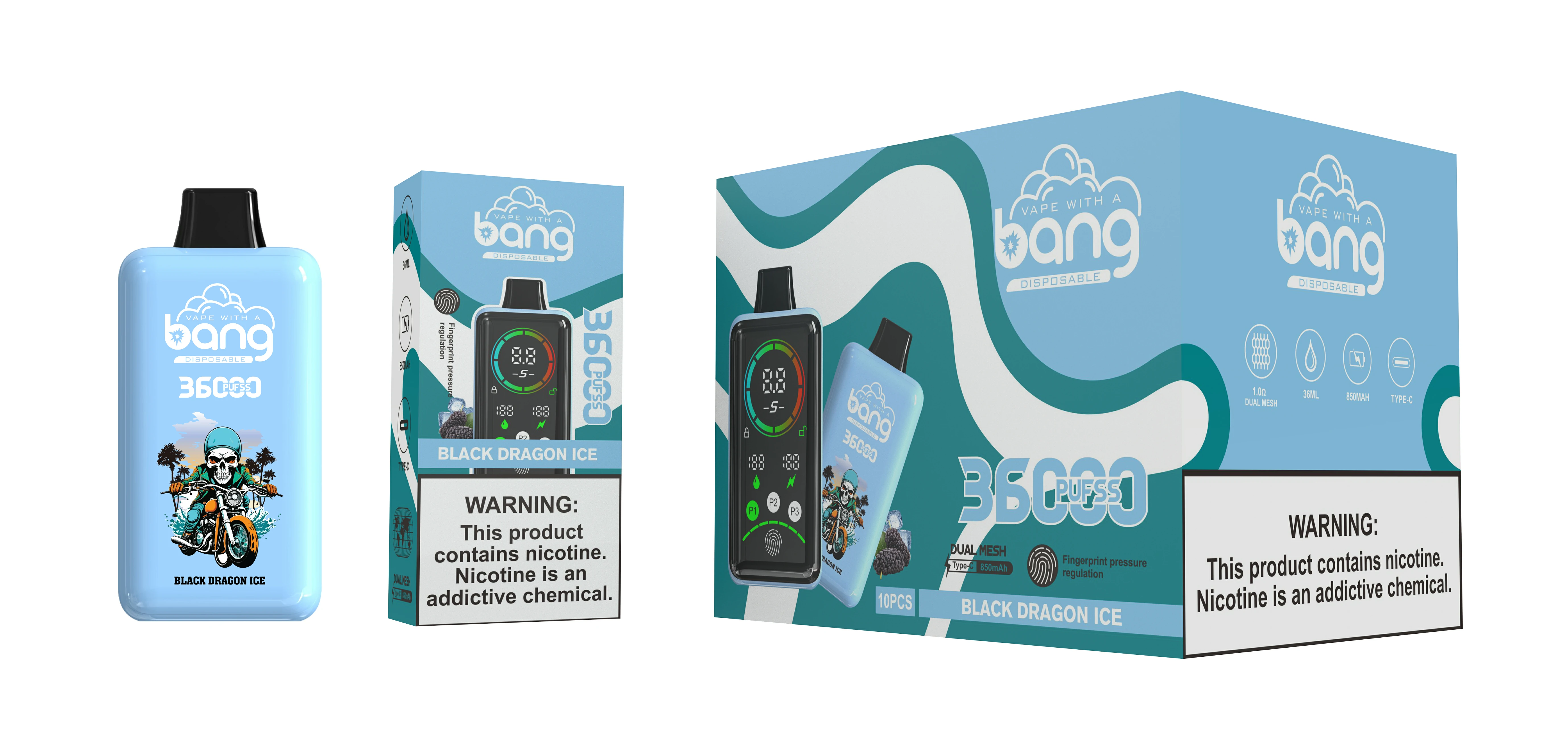 BANG 36000 36K Boccate display extra large svapo monouso - image 10