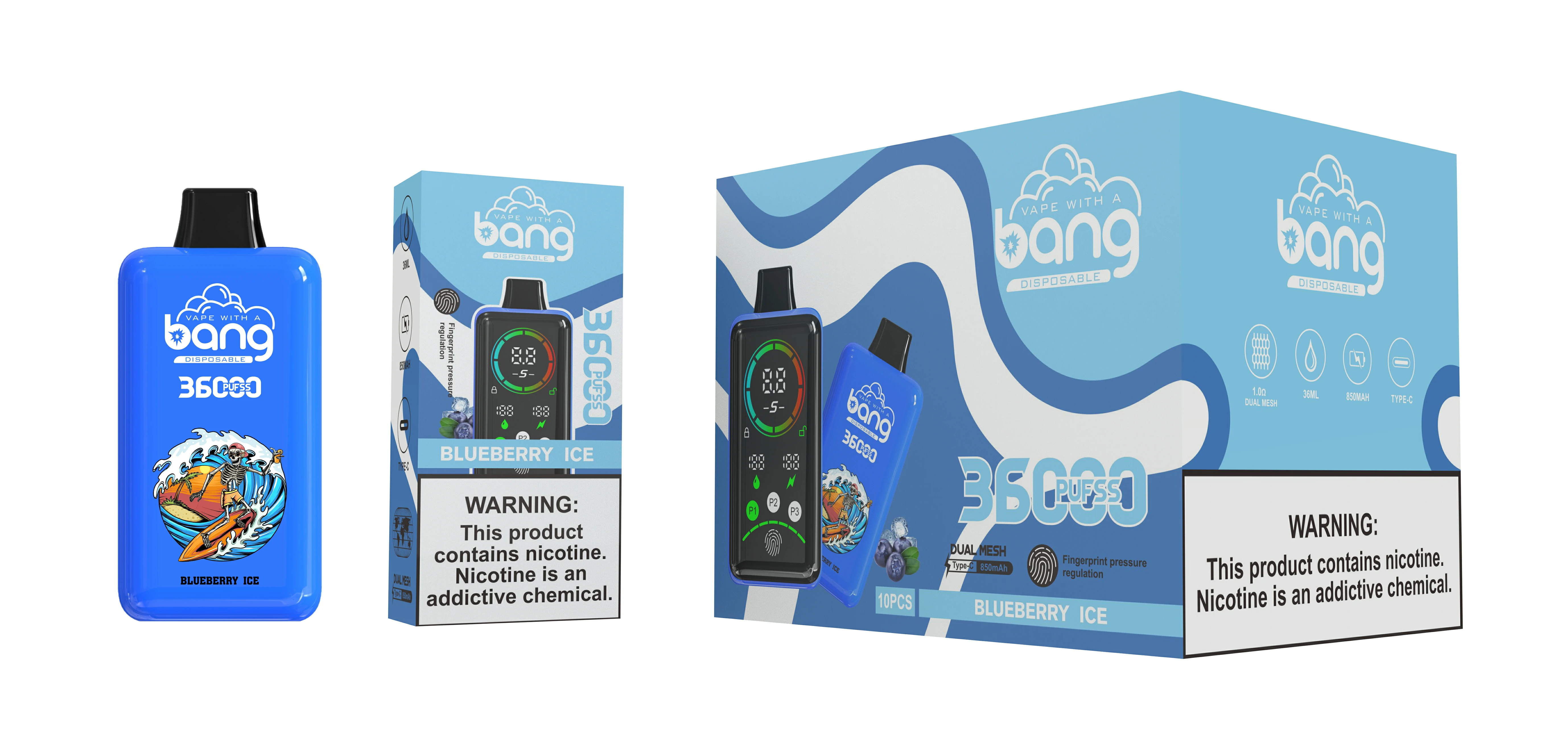 BANG 36000 36K Boccate display extra large svapo monouso - image 2