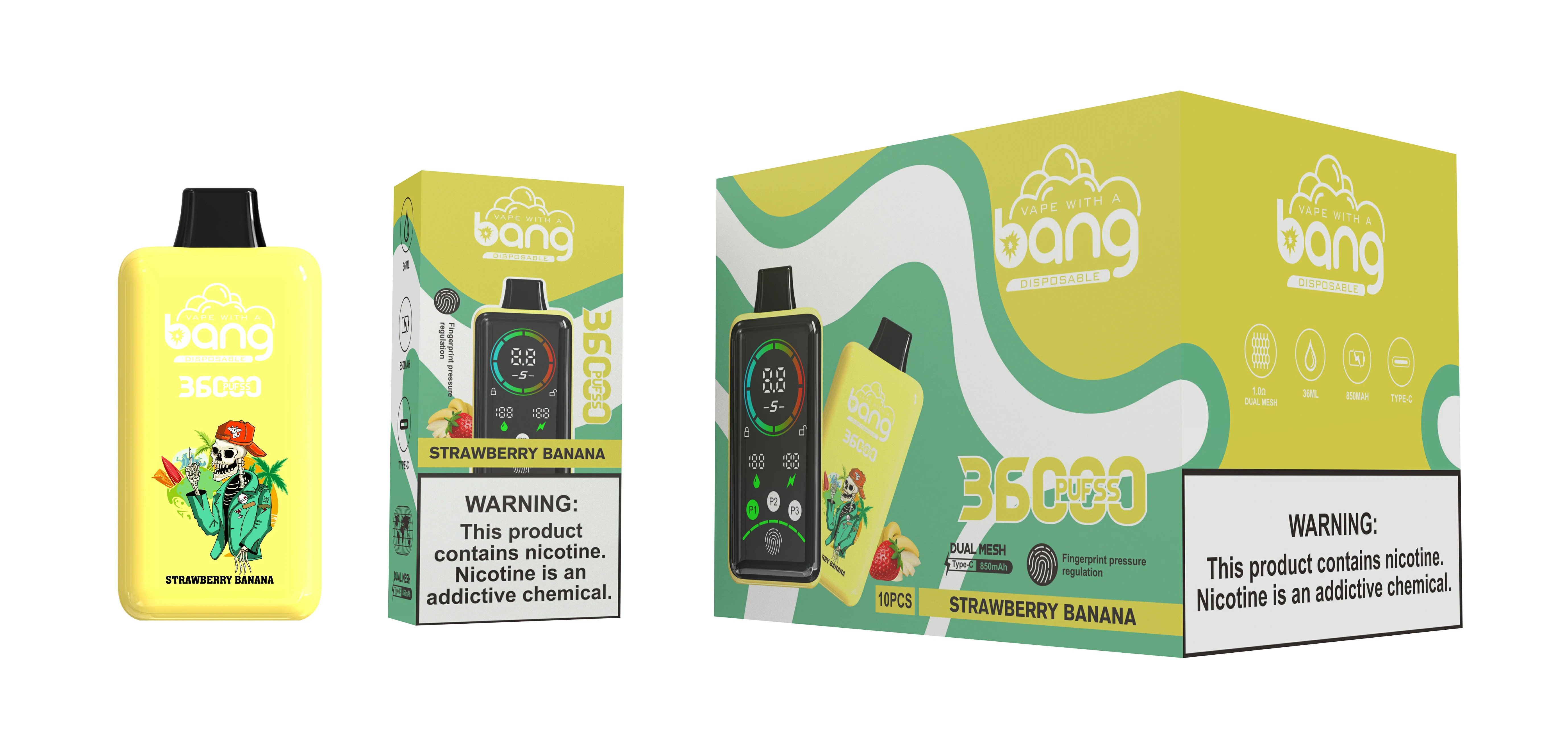 BANG 36000 36K Boccate display extra large svapo monouso - image 5