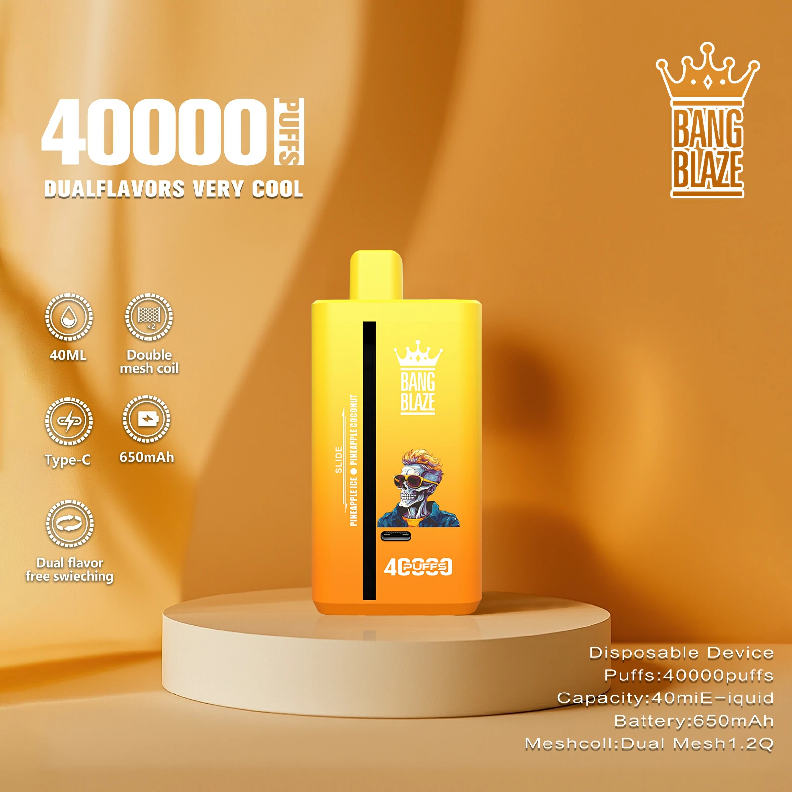 Bang Blaze 40000 40K Boccate svapo monouso - image 6