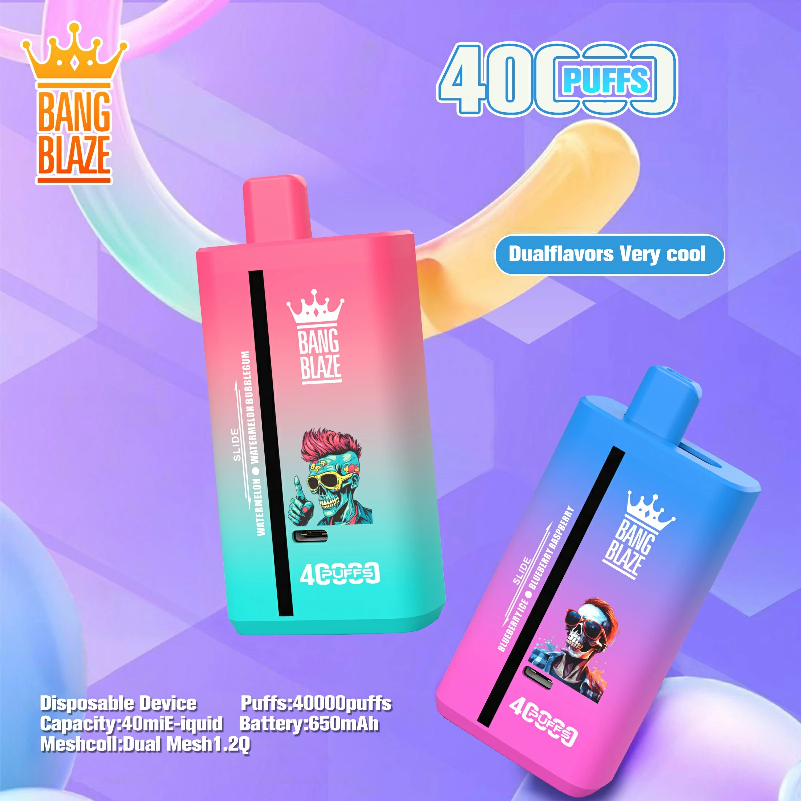 Bang Blaze 40000 40K Boccate svapo monouso - image 2