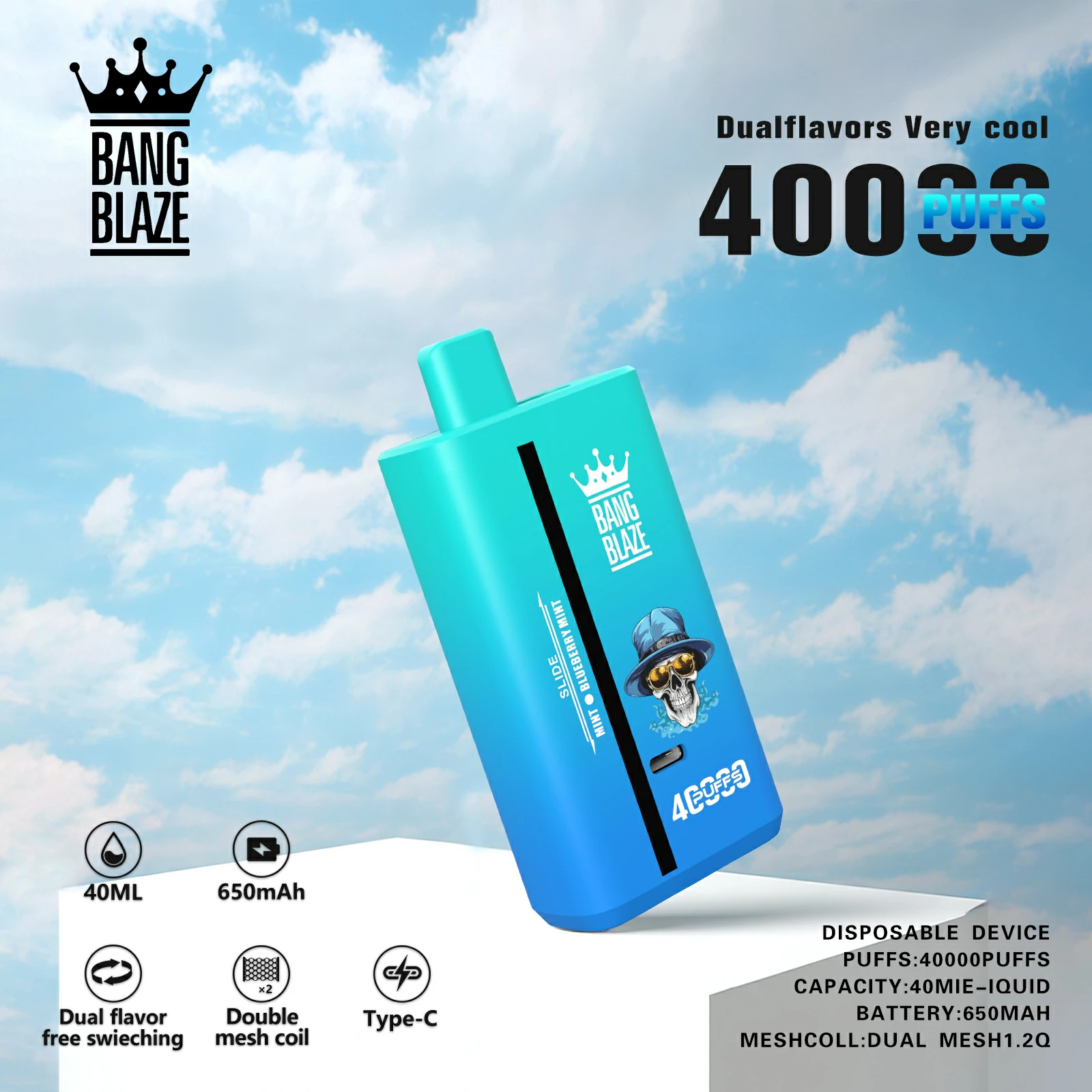 Bang Blaze 40000 40K Boccate svapo monouso - image 7