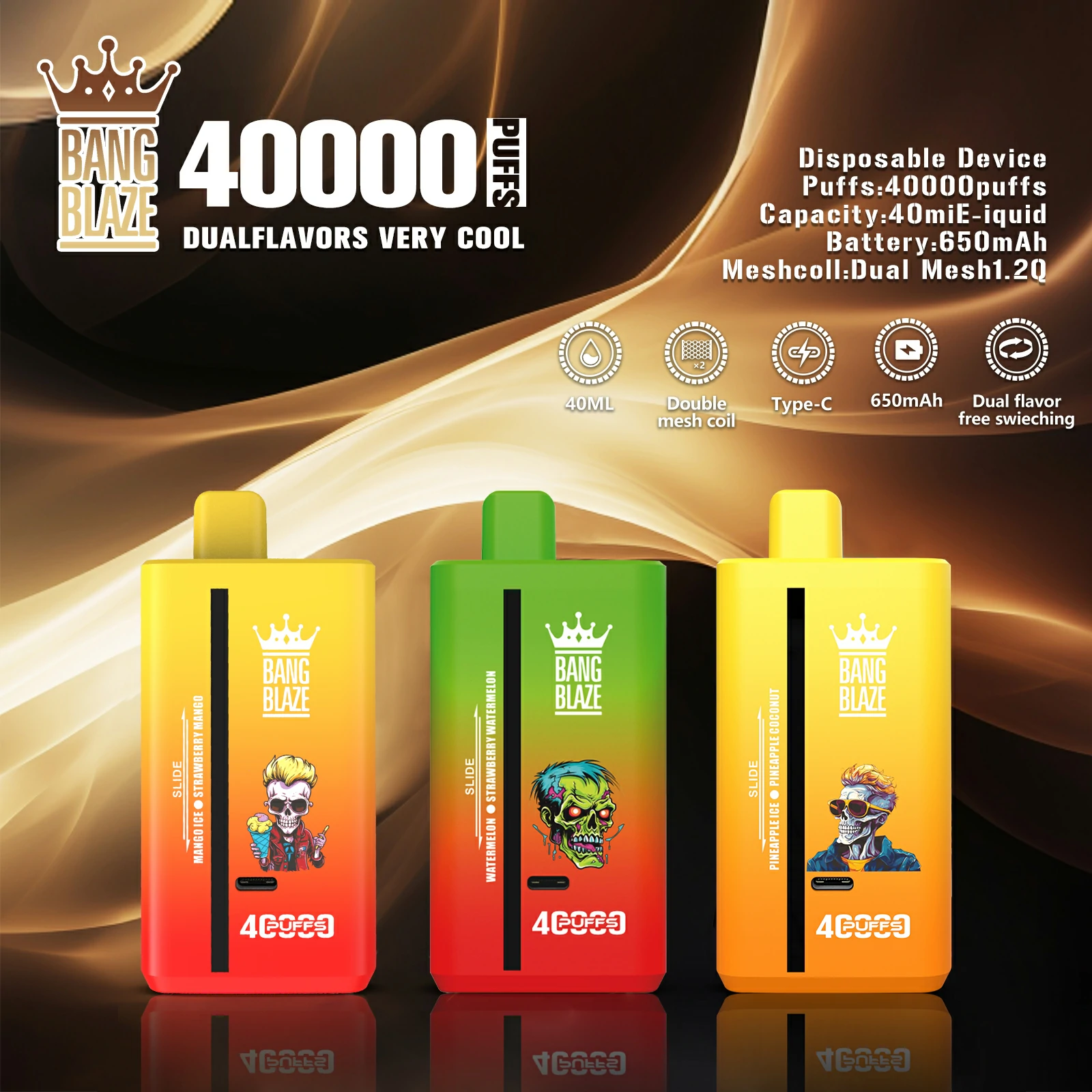 Bang Blaze 40000 40K Boccate svapo monouso - image 12