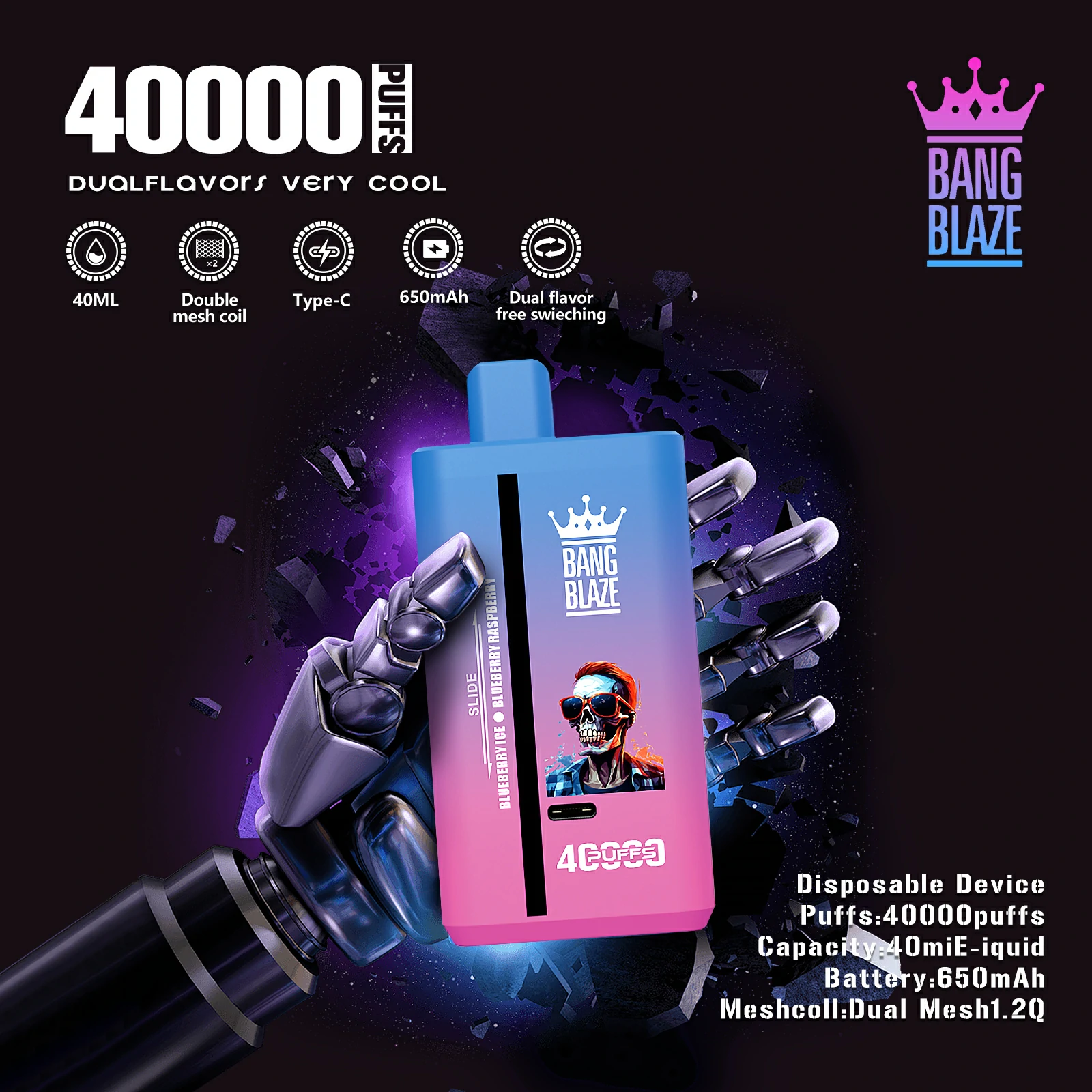 Bang Blaze 40000 40K Boccate svapo monouso - image 15