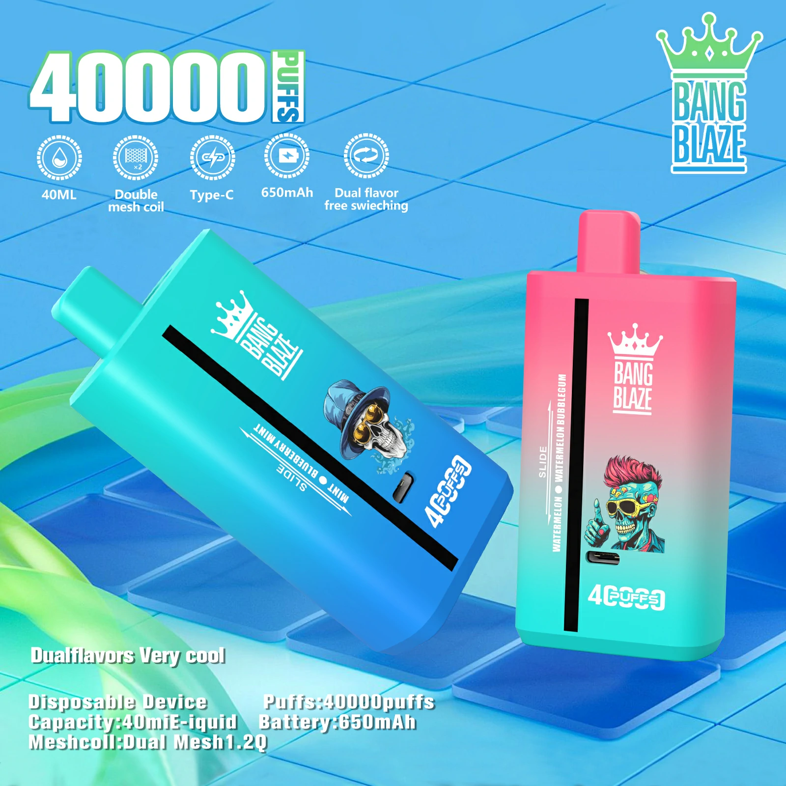 Bang Blaze 40000 40K Boccate svapo monouso - image 10