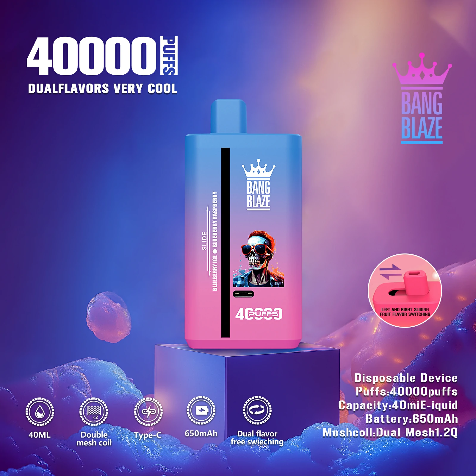 Bang Blaze 40000 40K Boccate svapo monouso - image 13