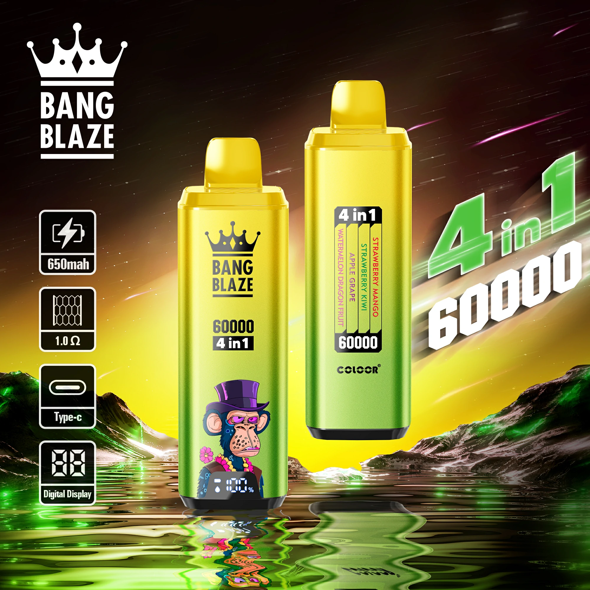 Bang Blaze 60000 60K Boccate 4-in-1 Svapo monouso - image 12