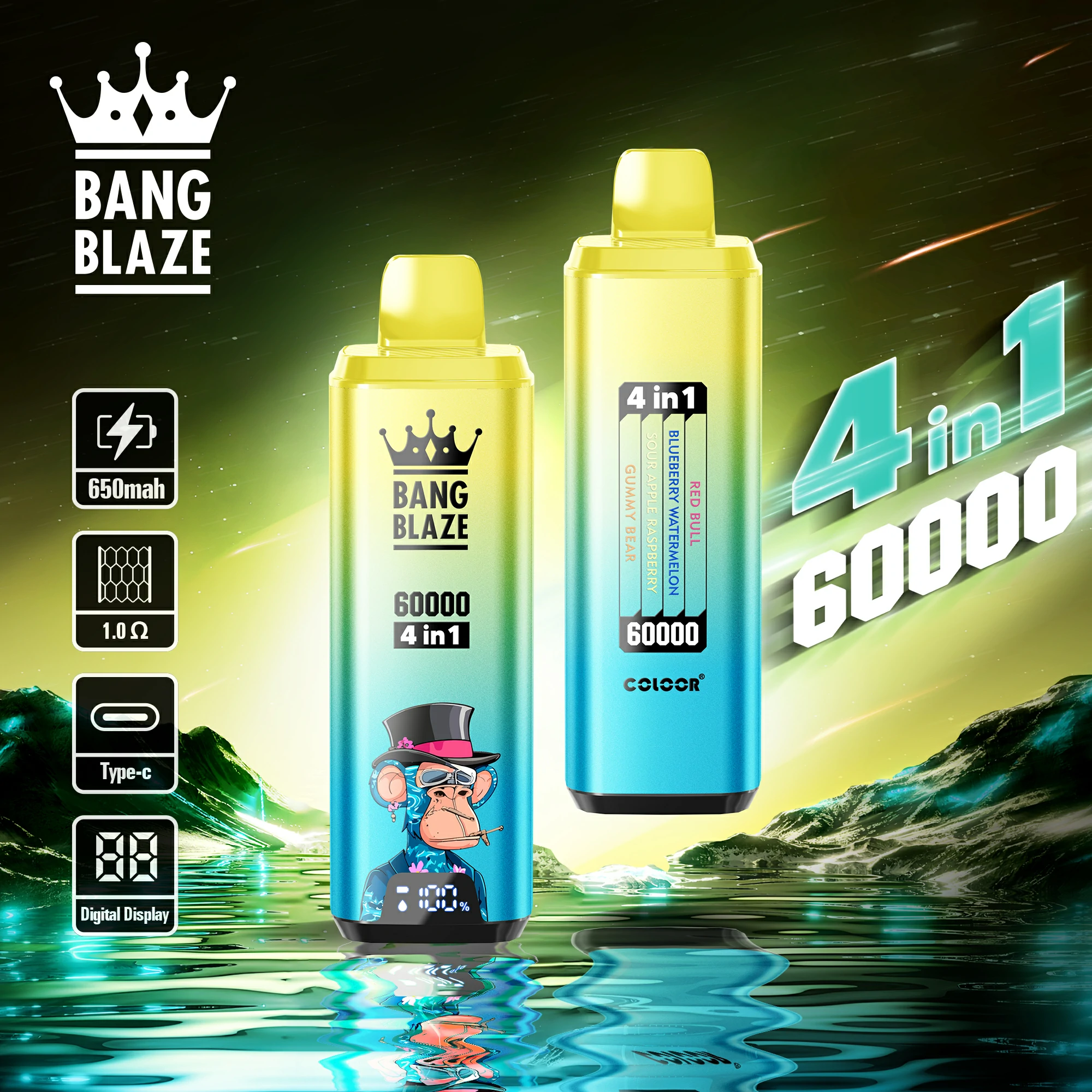 Bang Blaze 60000 60K Boccate 4-in-1 Svapo monouso - image 7