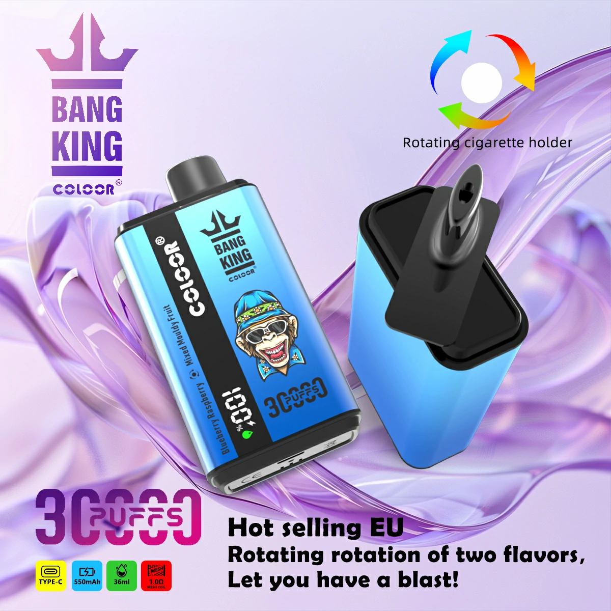 Bang King 30000 30K Boccate 2-in-1 Svapo monouso - image 9