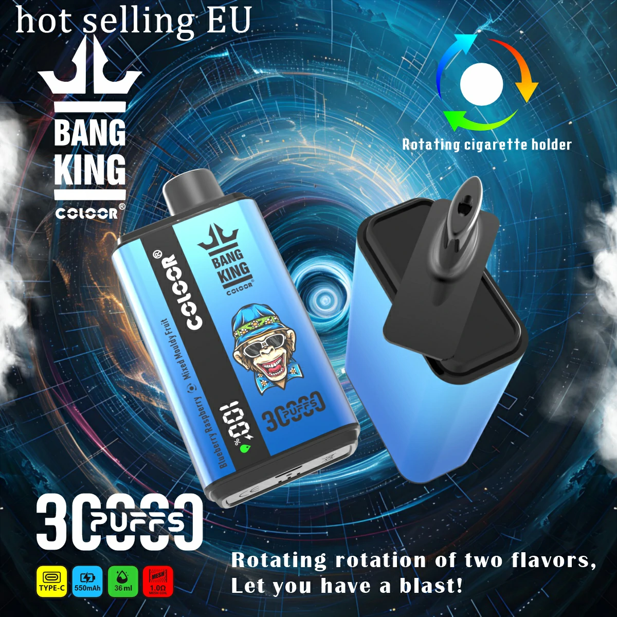 Bang King 30000 30K Boccate 2-in-1 Svapo monouso - image 8