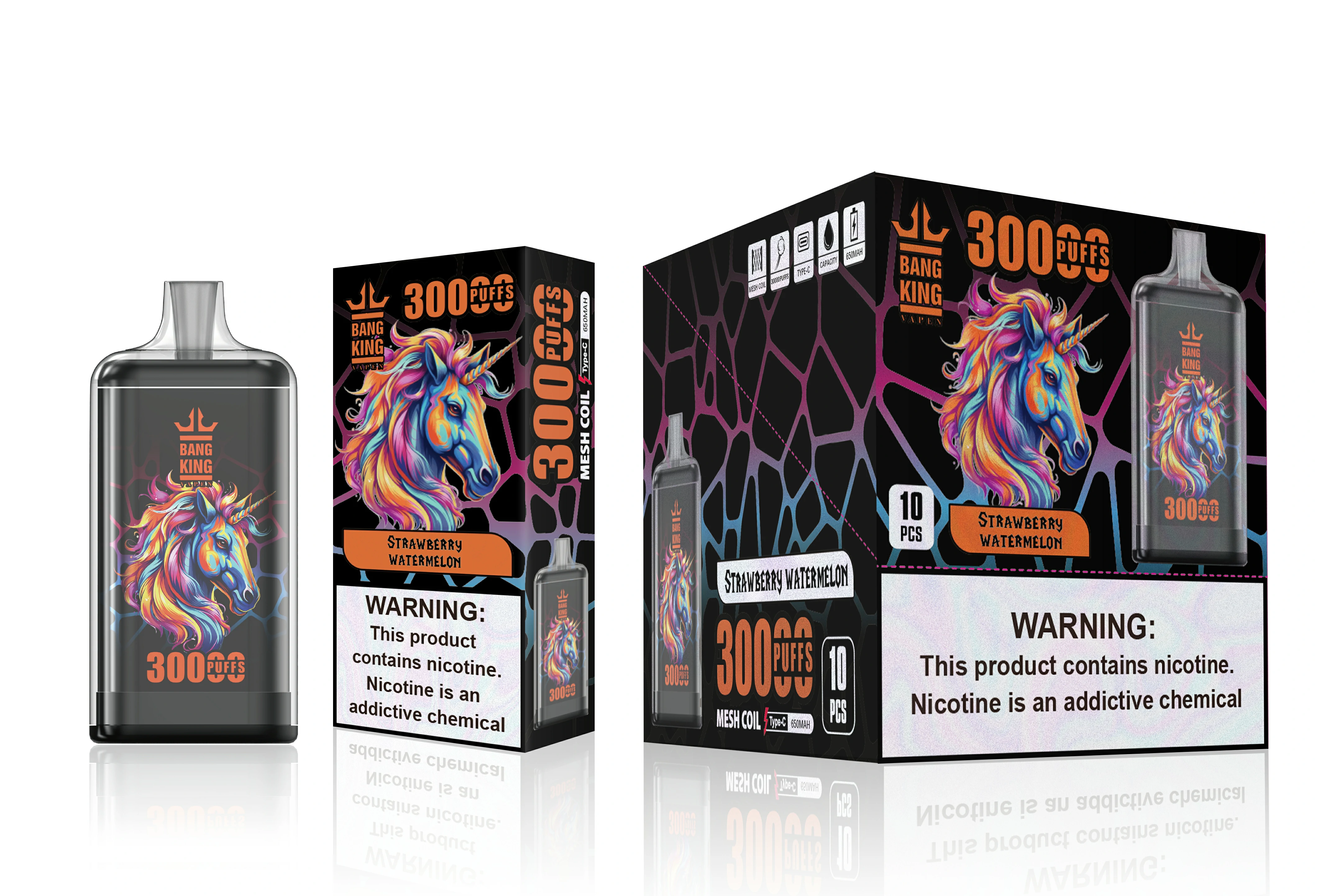 Bang King Totem 30000 30K Boccate Dual Mesh Svapo monouso - image 7