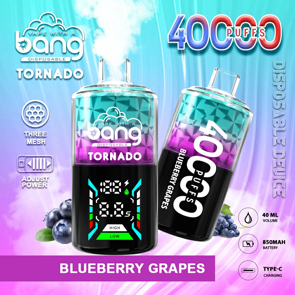 Bang Tornado 40000 40K Boccate con Schermo Svapo monouso - image 5