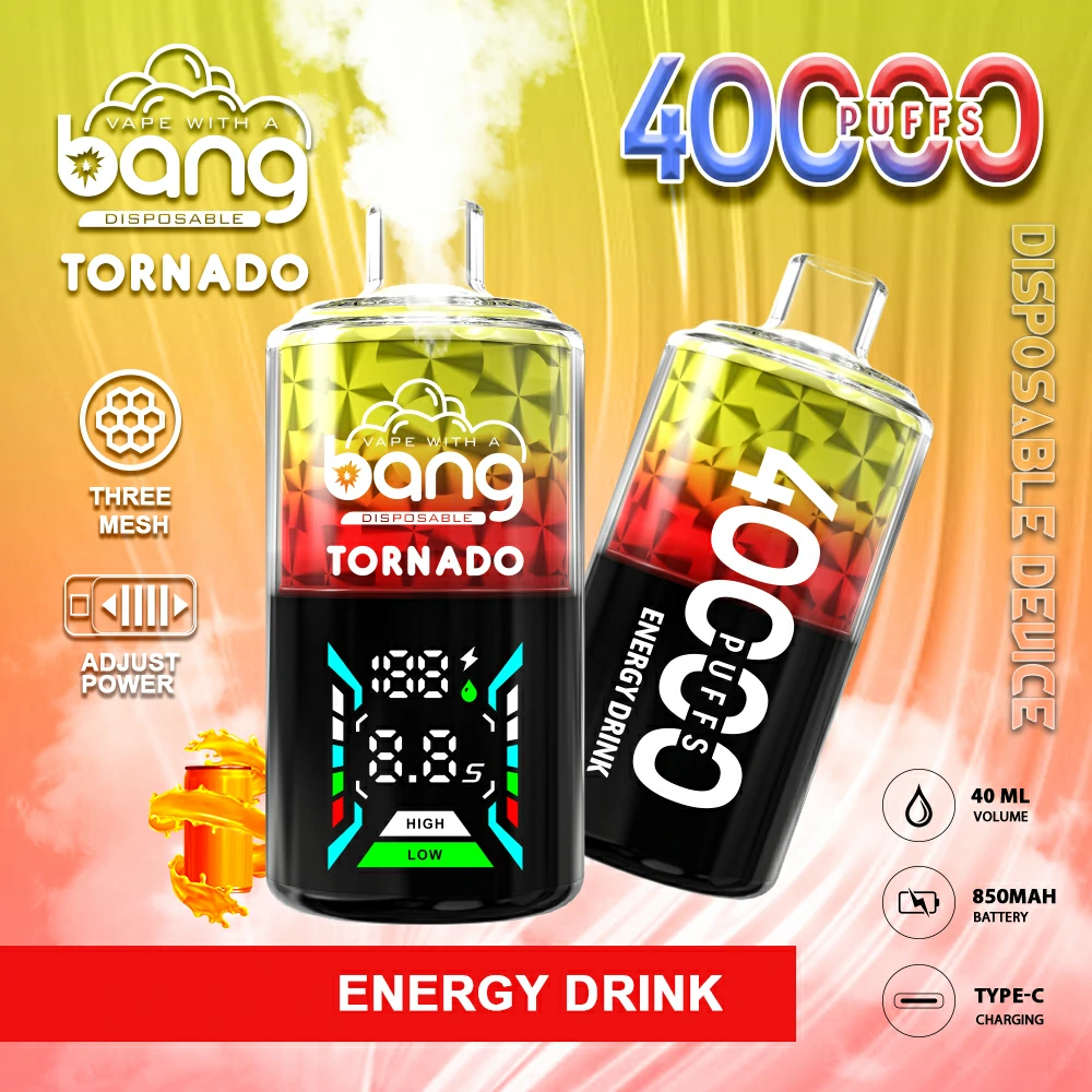 Bang Tornado 40000 40K Boccate con Schermo Svapo monouso - image 10