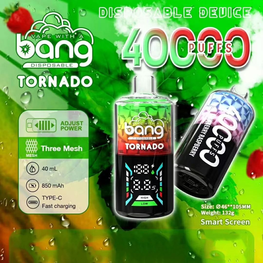 Bang Tornado 40000 40K Boccate con Schermo Svapo monouso - image 11