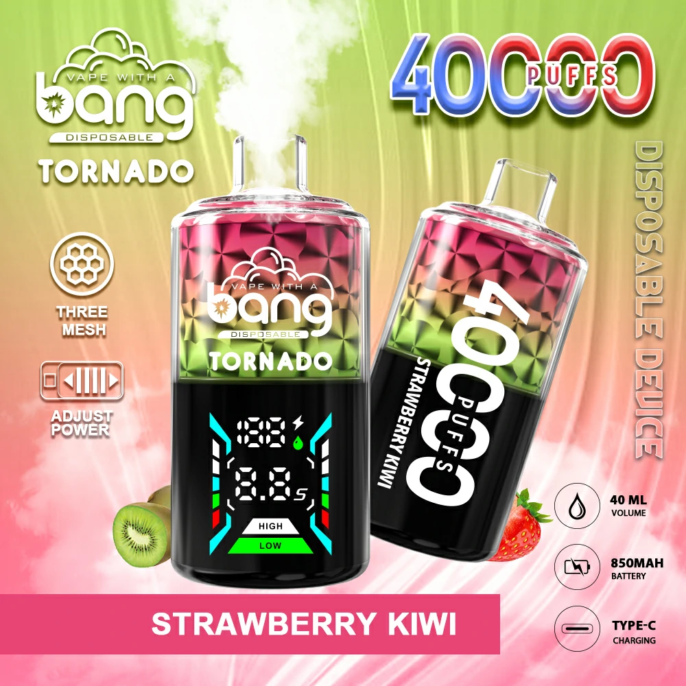 Bang Tornado 40000 40K Boccate con Schermo Svapo monouso