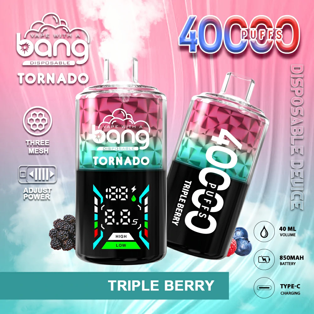 Bang Tornado 40000 40K Boccate con Schermo Svapo monouso - image 8