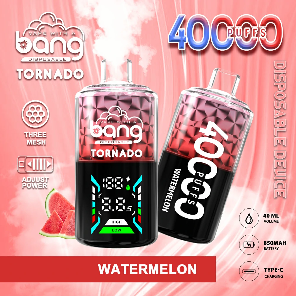 Bang Tornado 40000 40K Boccate con Schermo Svapo monouso - image 12