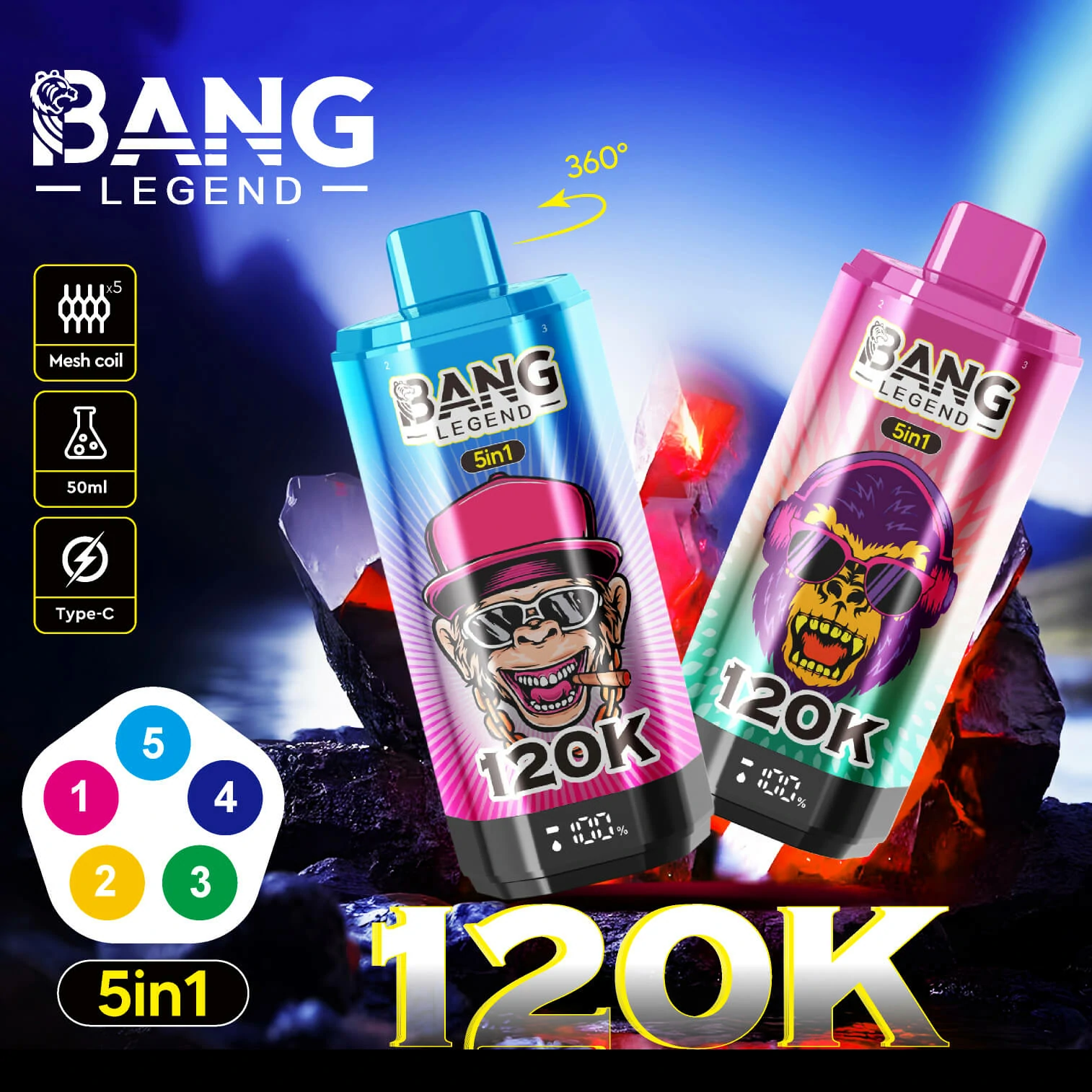 bang legend 120k