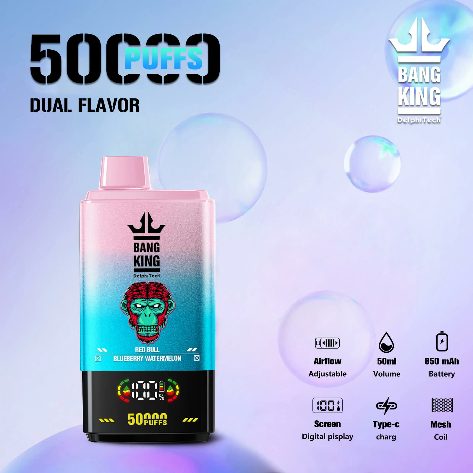 Bang Twins 50000 50K doppio gusto svapo monouso - image 2