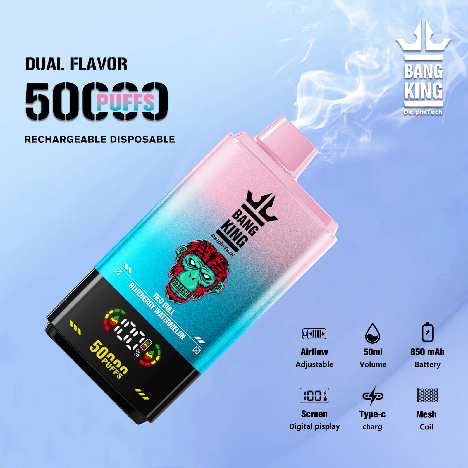 Bang Twins 50000 50K doppio gusto svapo monouso - image 10