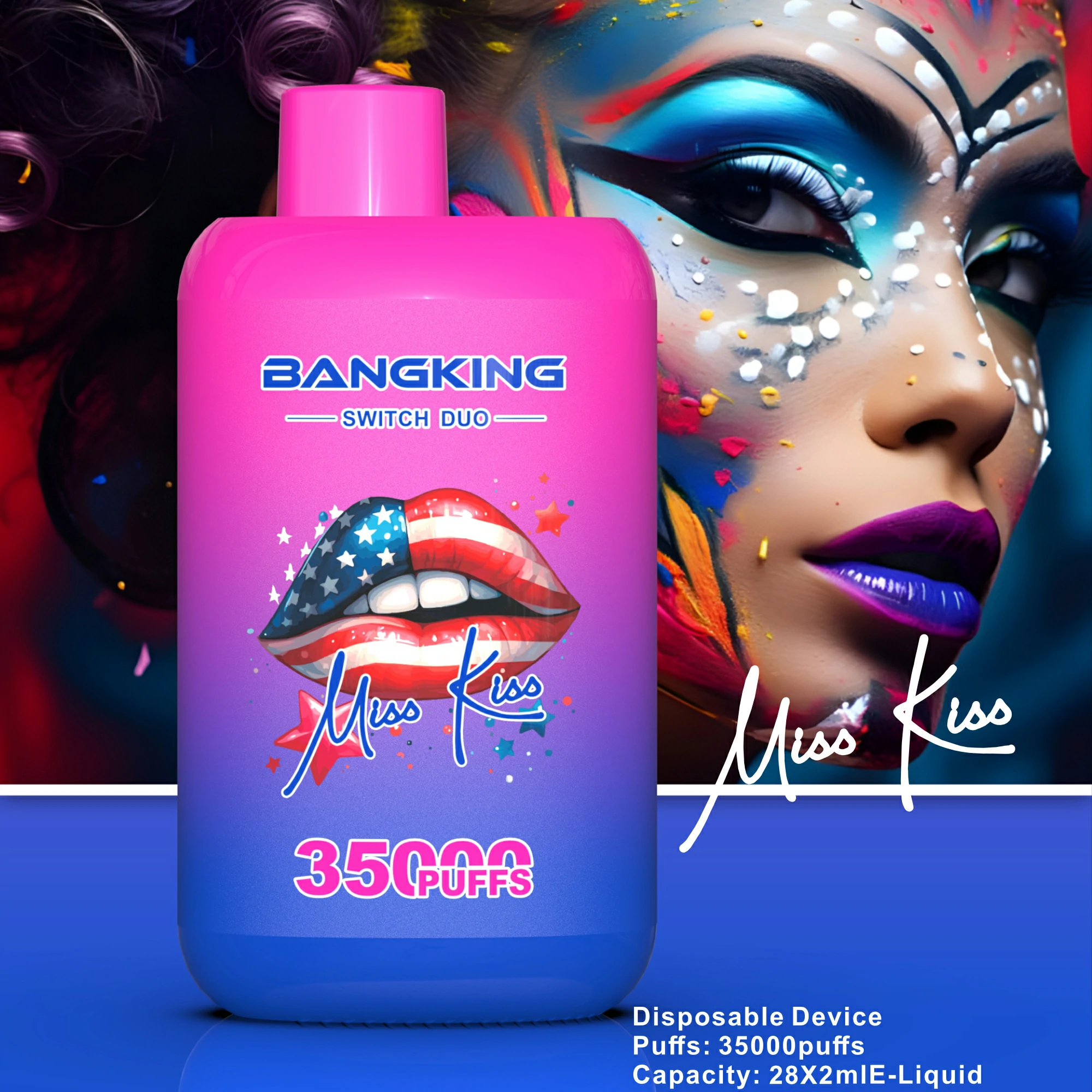 Bang King 35000 35K Boccate doppio gusto svapo monouso - image 8