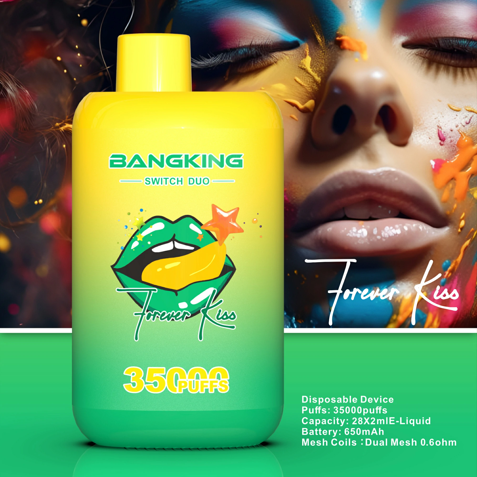 Bang King 35000 35K Boccate doppio gusto svapo monouso - image 4