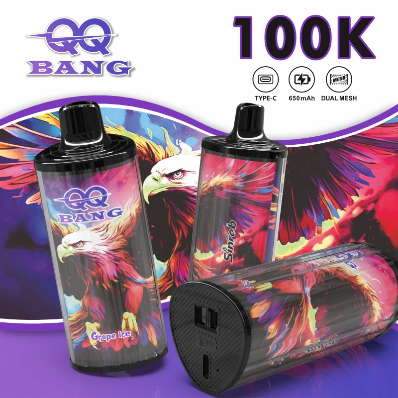 Bang QQ 100000 100K Boccate con schermo svapo monouso - image 6