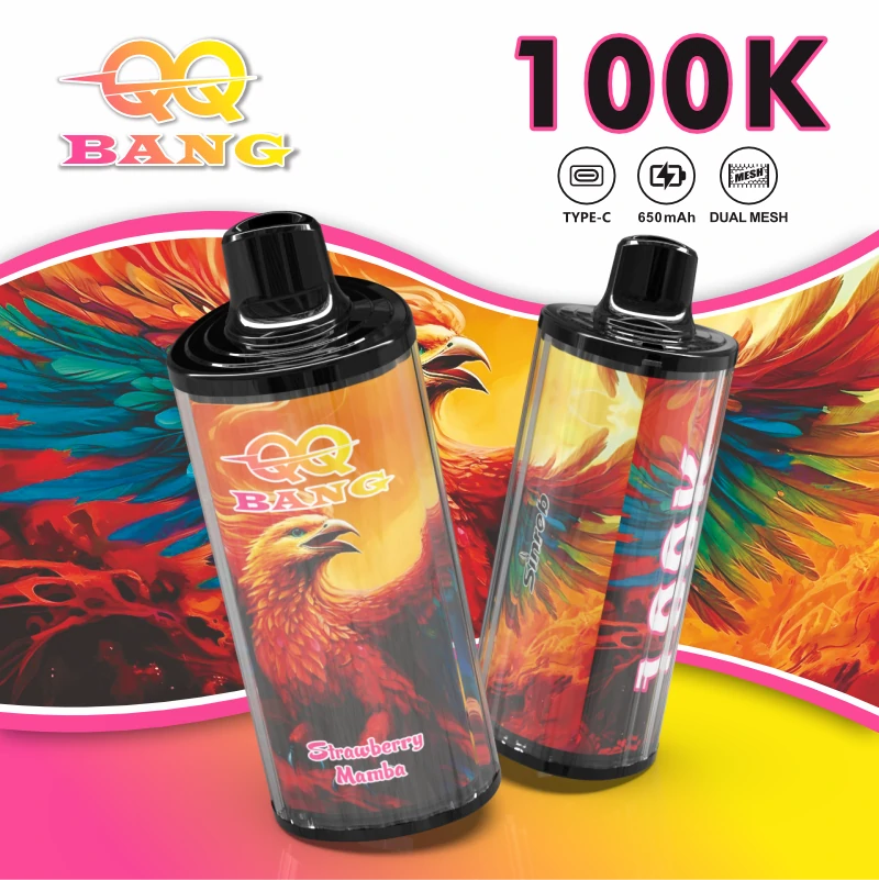 Bang QQ 100000 100K Boccate con schermo svapo monouso - image 5
