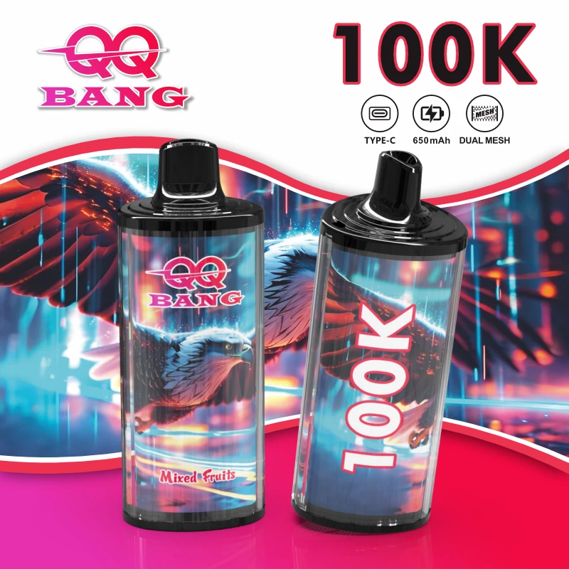 Bang QQ 100000 100K Boccate con schermo svapo monouso - image 3