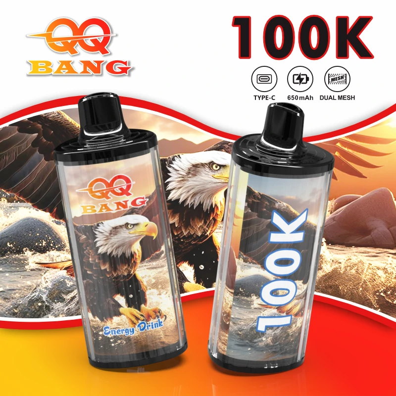 Bang QQ 100000 100K Boccate con schermo svapo monouso - image 9