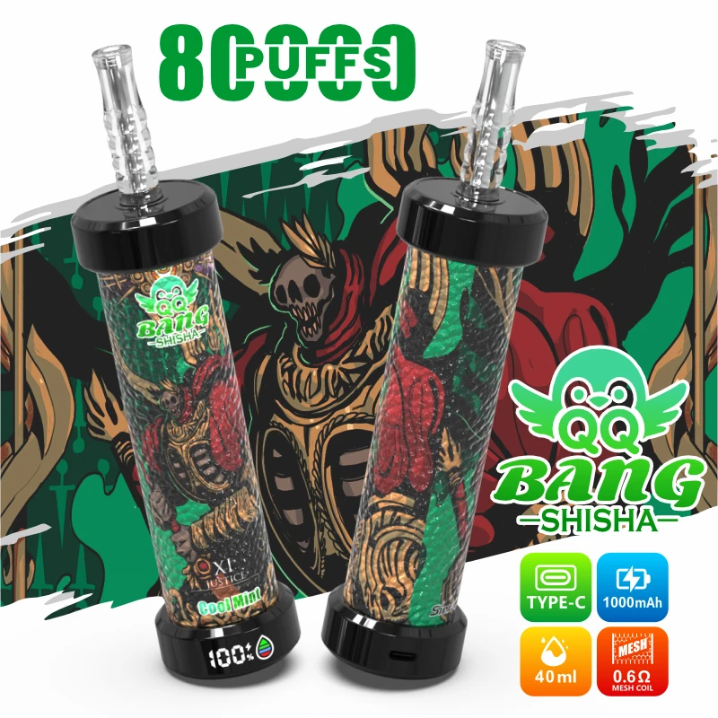 Bang Blaze Shisha 80000 80K Boccate con schermo svapo monouso