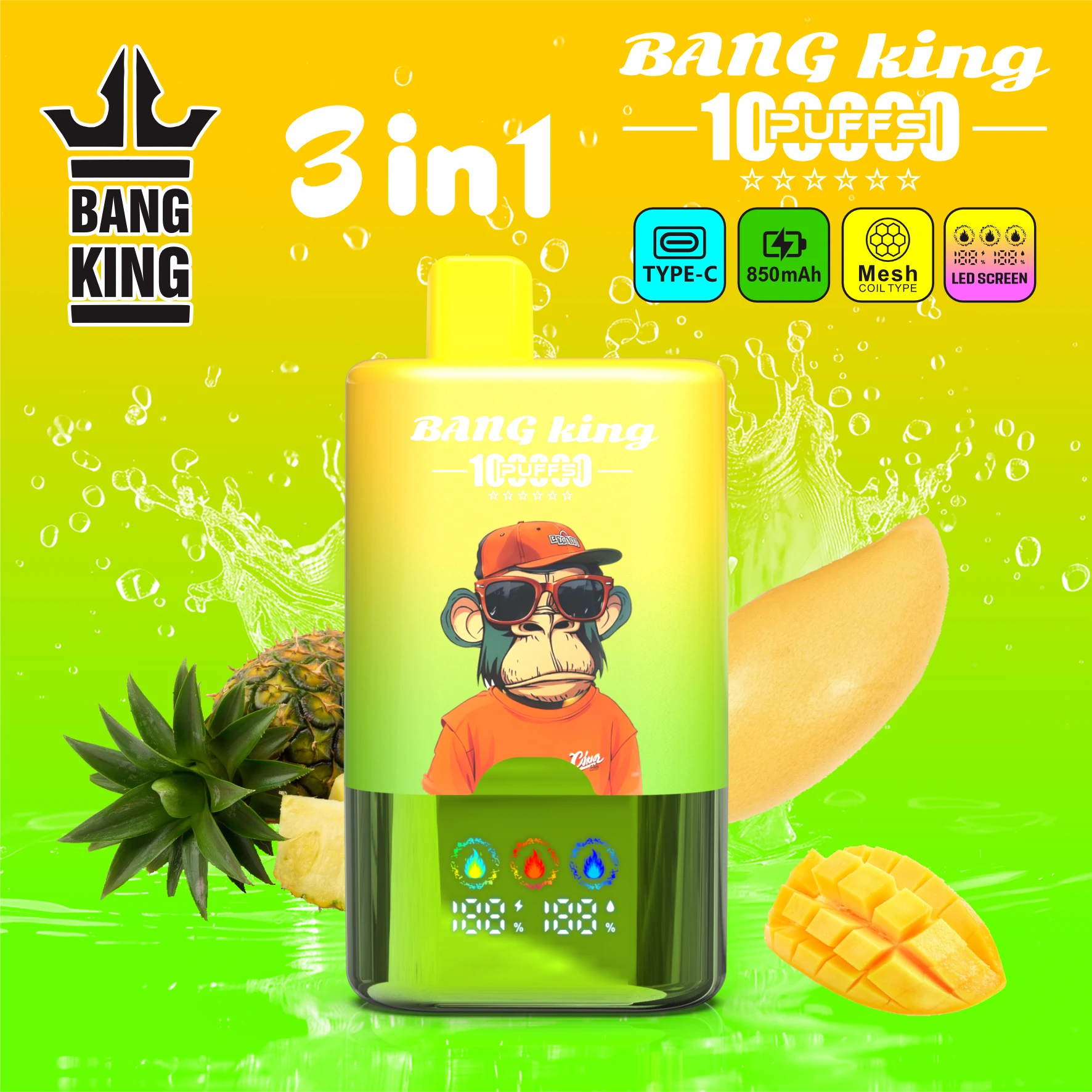 Bang 100000 100K 3-in-1 Svapo monouso - image 5
