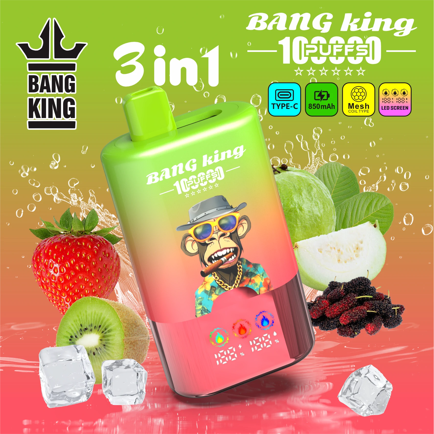 Bang 100000 100K 3-in-1 Svapo monouso - image 8
