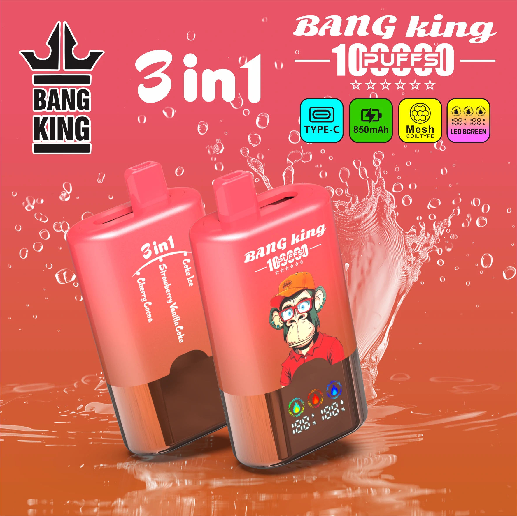 Bang 100000 100K 3-in-1 Svapo monouso - image 6