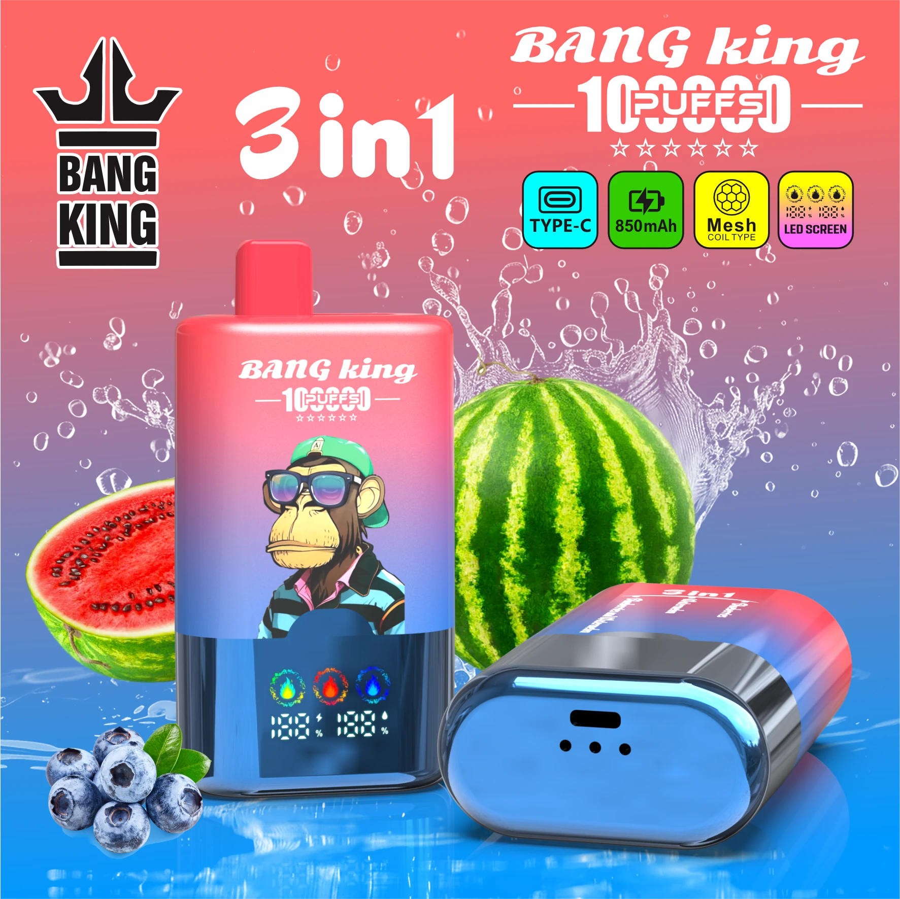 Bang 100000 100K 3-in-1 Svapo monouso - image 10