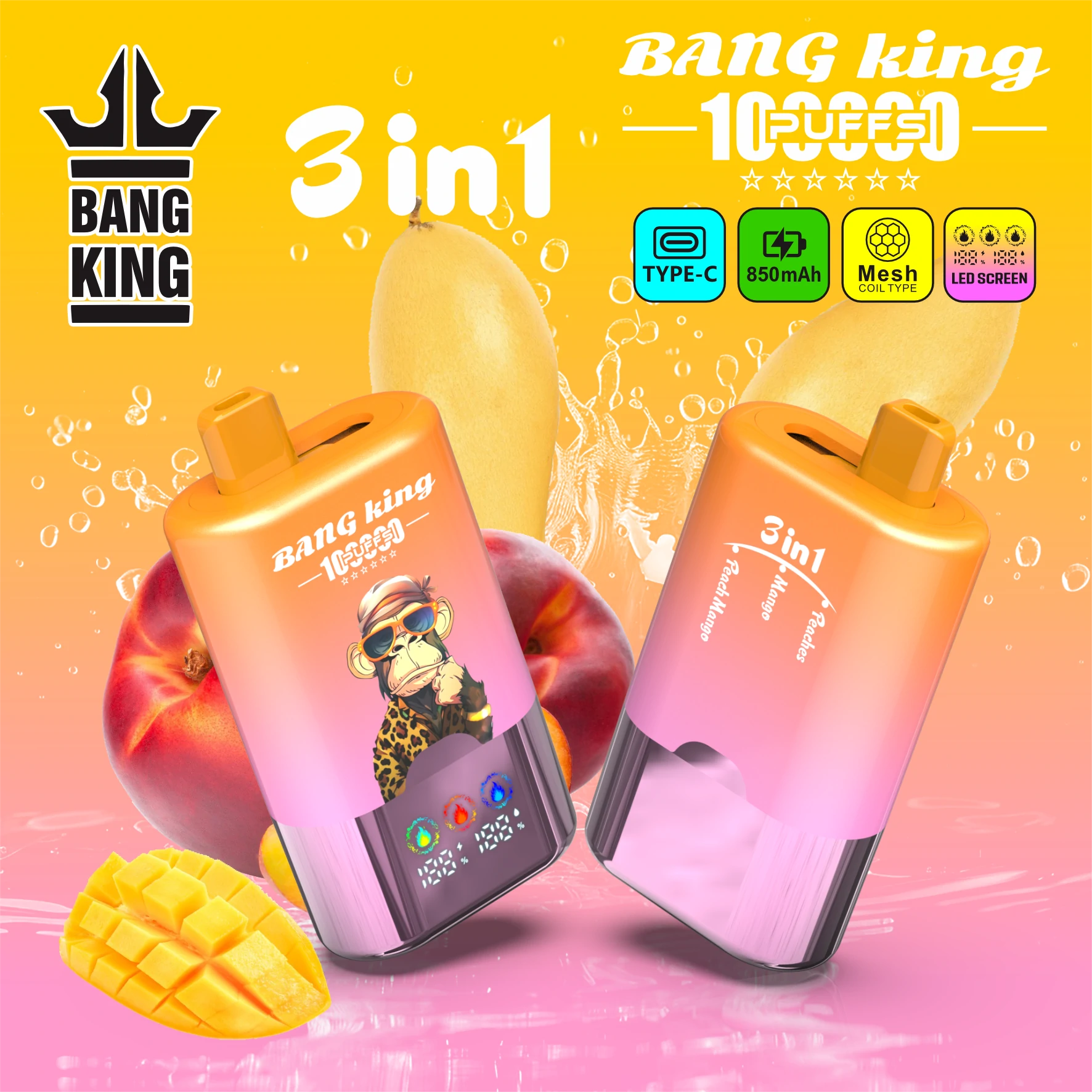 Bang 100000 100K 3-in-1 Svapo monouso - image 3