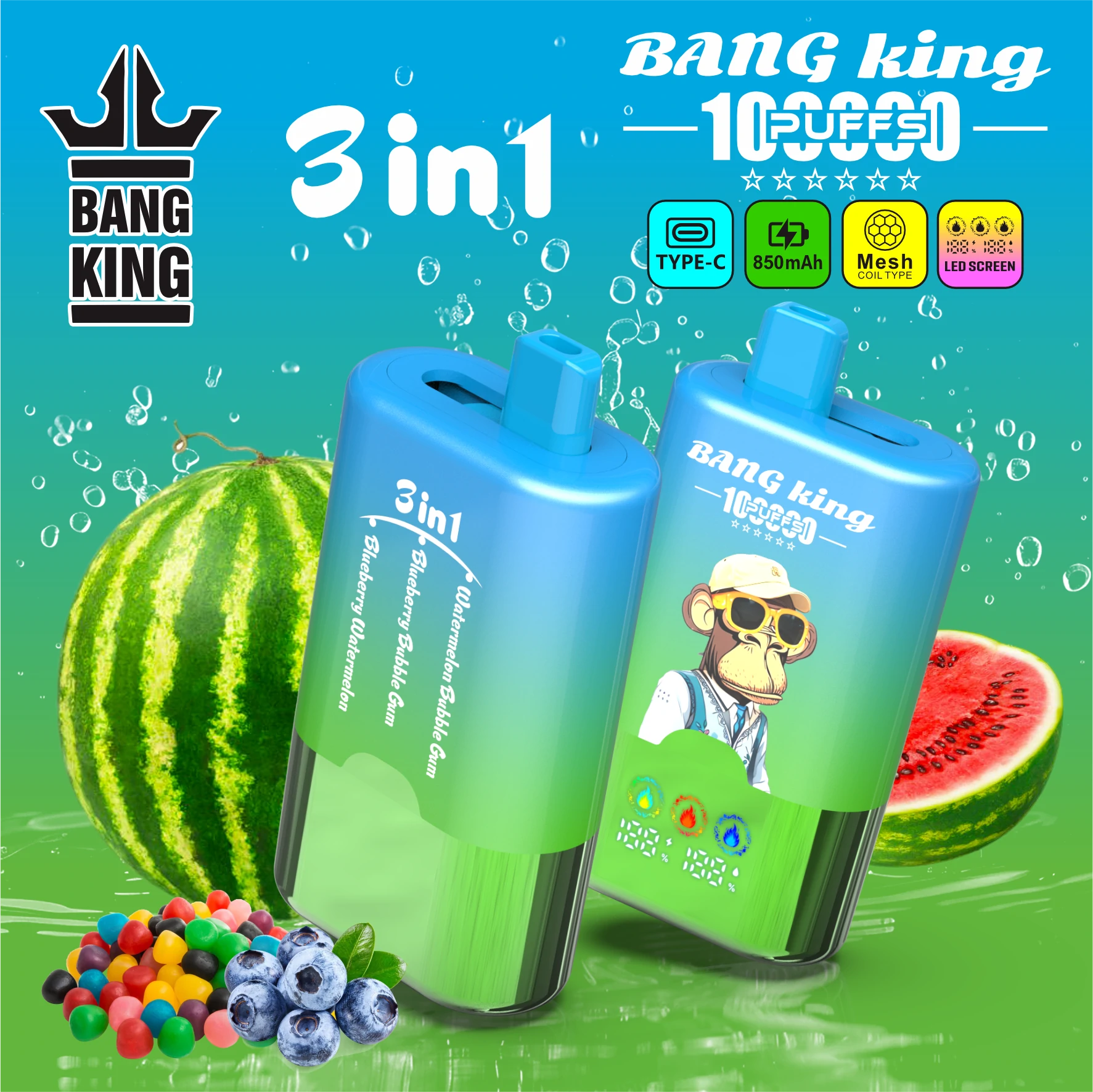 Bang 100000 100K 3-in-1 Svapo monouso - image 11
